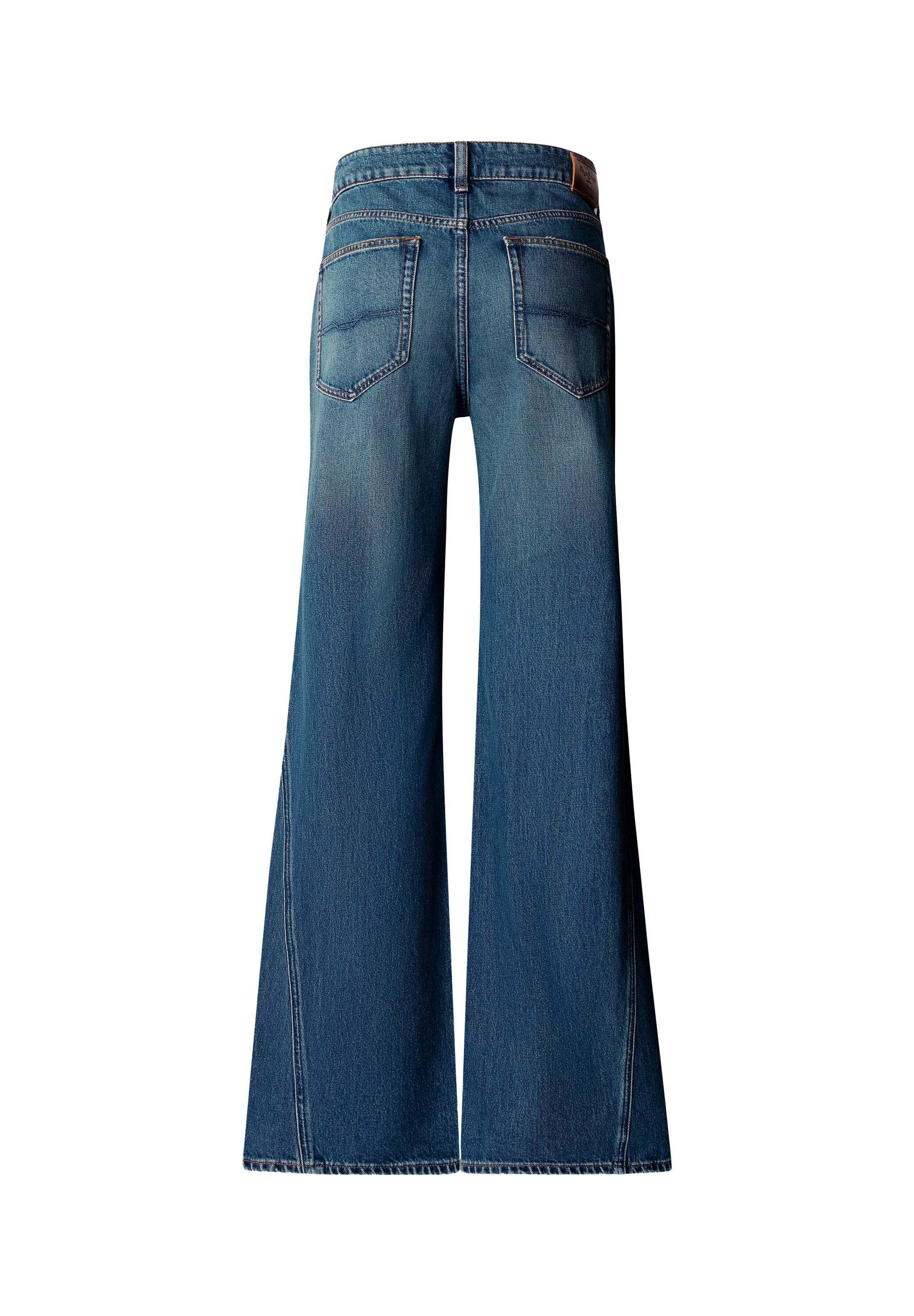 Pepe Jeans Slim-fit-Jeans »flare fit jeans BELLE HW FLARE CONTRAST«