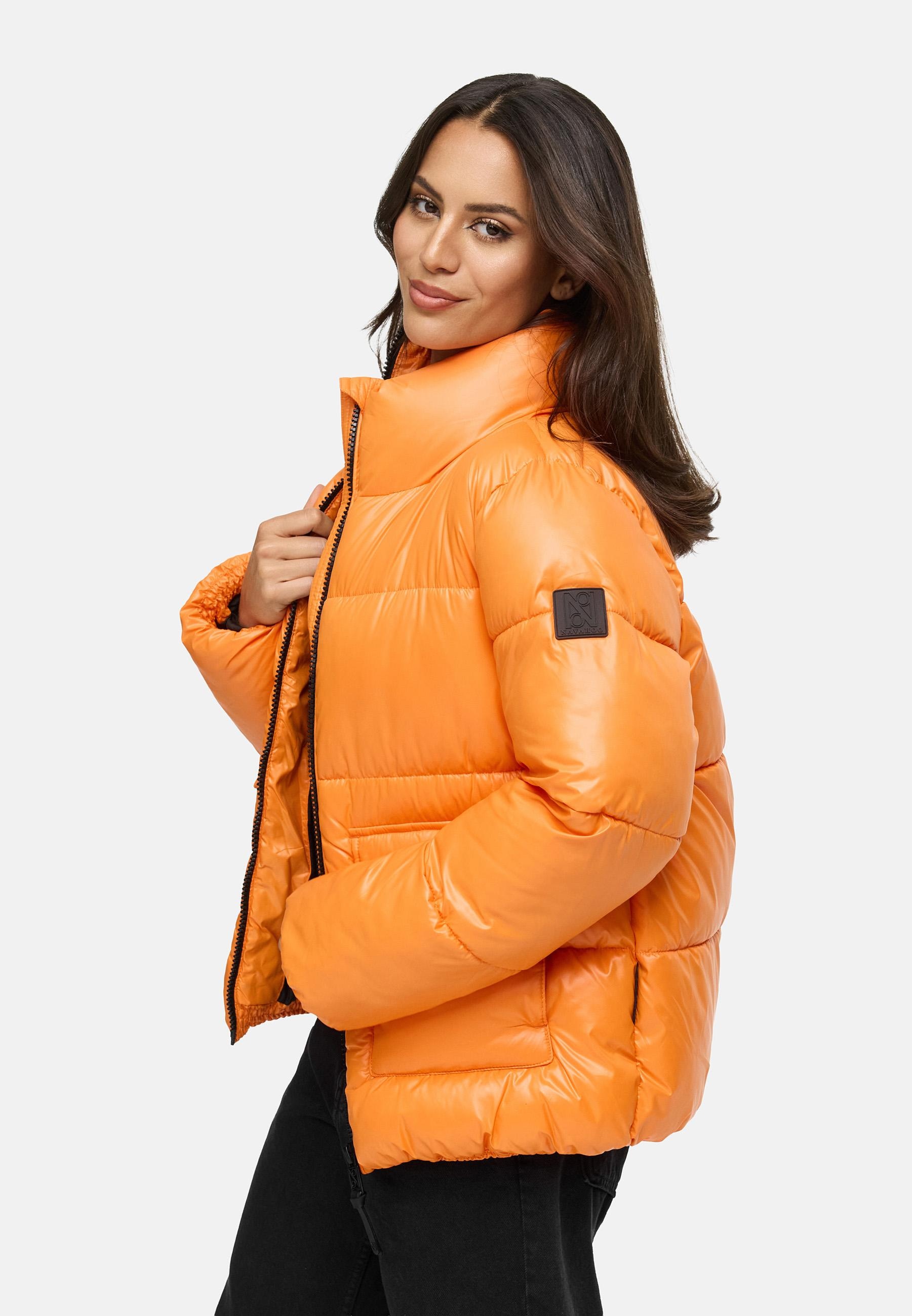 Navahoo Kurzjacke »Eispracht 14«, ohne Kapuze, Kurze gesteppte Damen Winterjacke