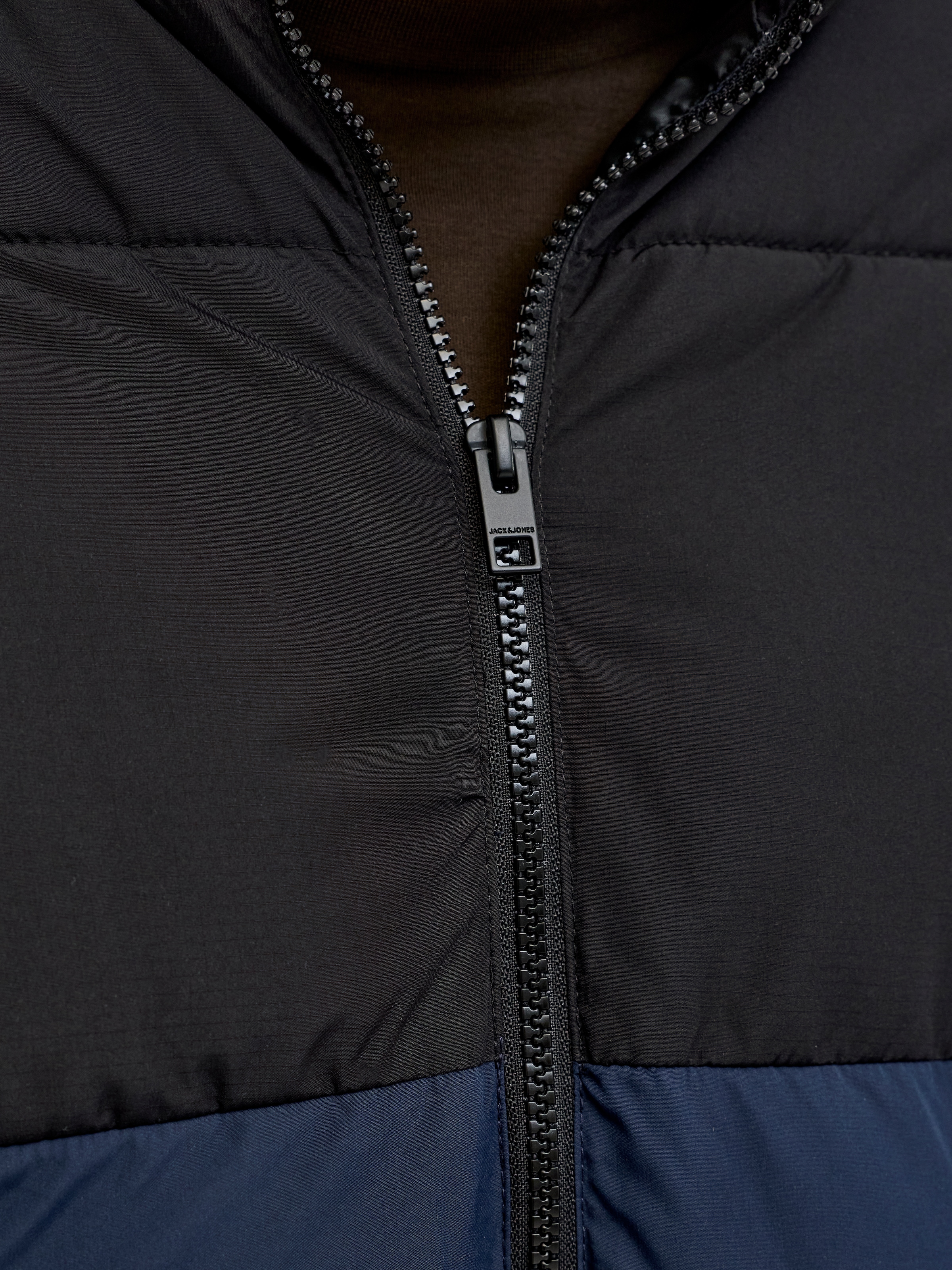 Jack & Jones PlusSize Steppjacke »JJMAZE PUFFER COLLAR PLS« ohne Kapuze