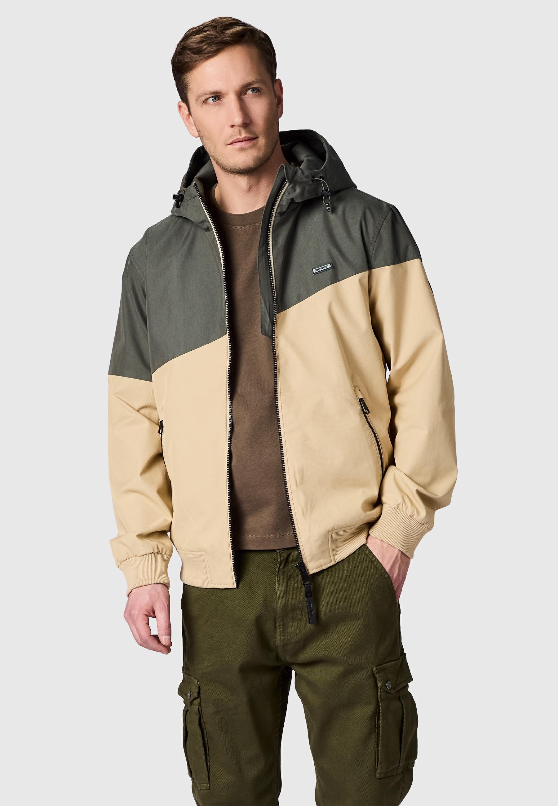 Ragwear Outdoorjacke »Winngs YOUMODO« mit Kapuze Leichte Übergangsjacke mit Kapuze