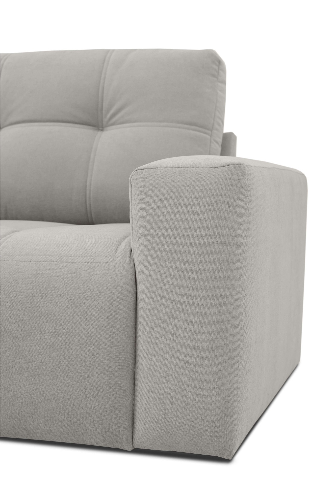 Home affaire 3-Sitzer »Turnon, Lounge-sofa, Breite 220 cm«, Chenille, mit Knopf- und Doppelsteppung, elegantes Aussehen