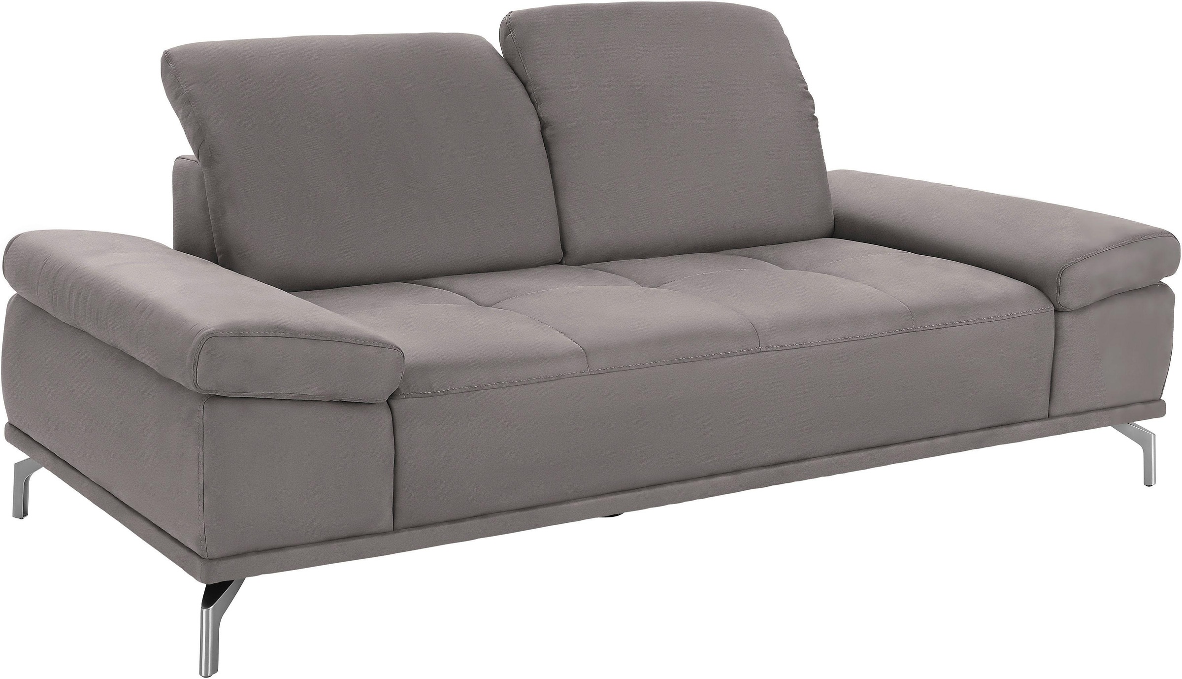 Home affaire 3-Sitzer "Caluna" mit Sitztiefen- und Kopfteilverstellung günstig online kaufen