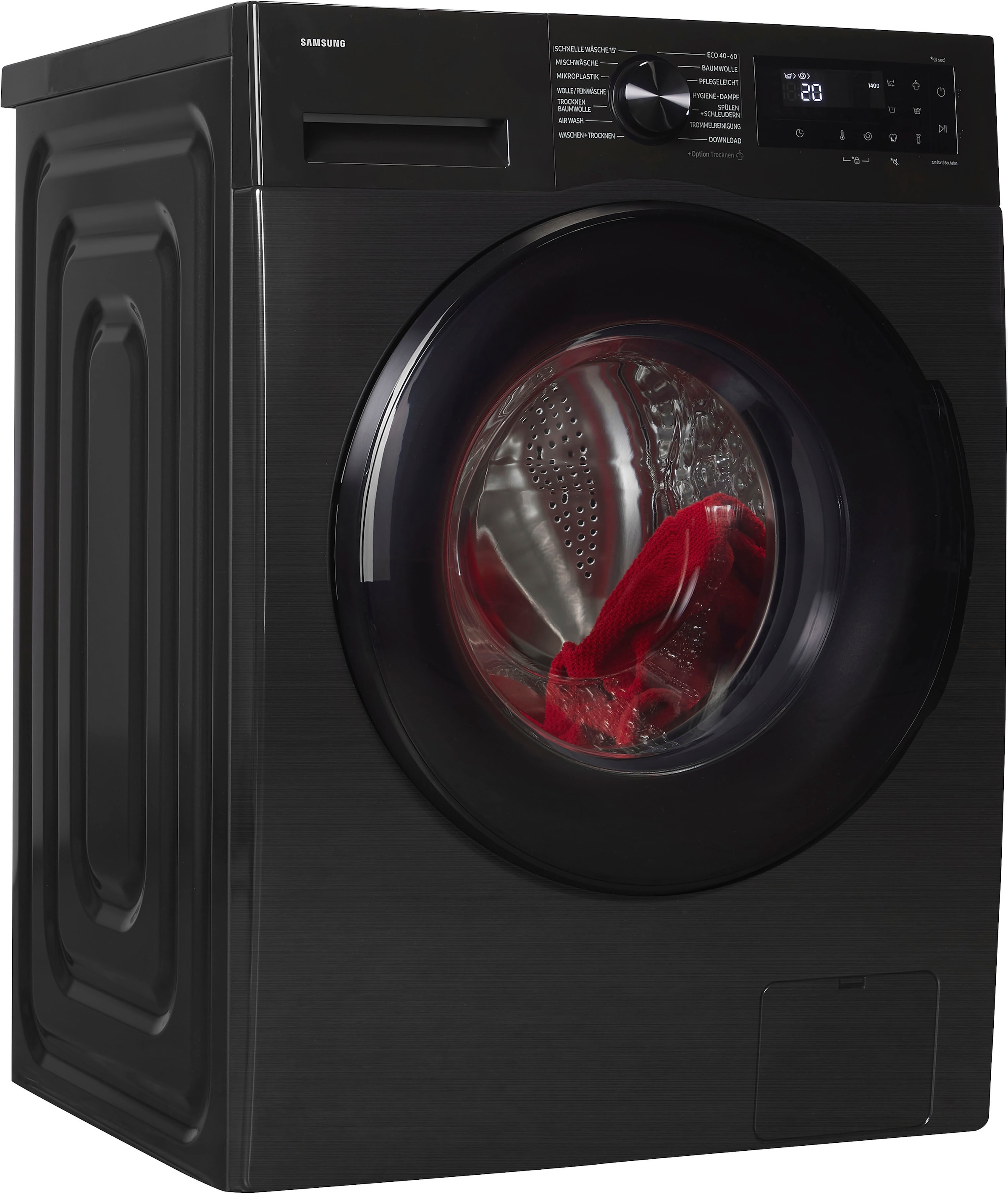 Waschtrockner »WD9EDG5B15BBEG«, WD5000D, Hygiene - Dampfprogramm