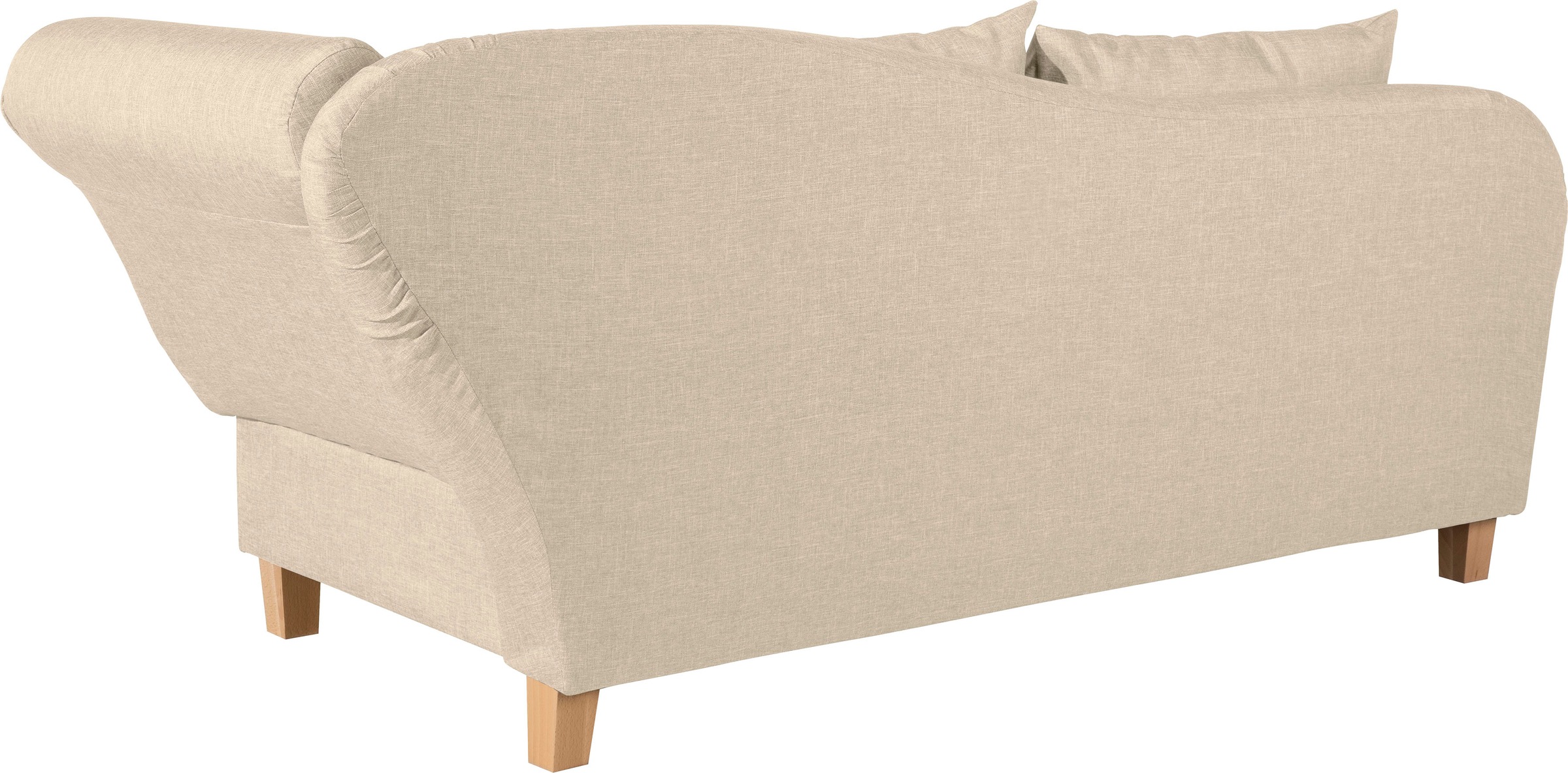 Max Winzer® Recamiere »Saturn mit verstellbarer Armlehne und Bettkasten, bequem zum Relaxen«, Armlehne links oder rechts, inkusive 4 Kissen