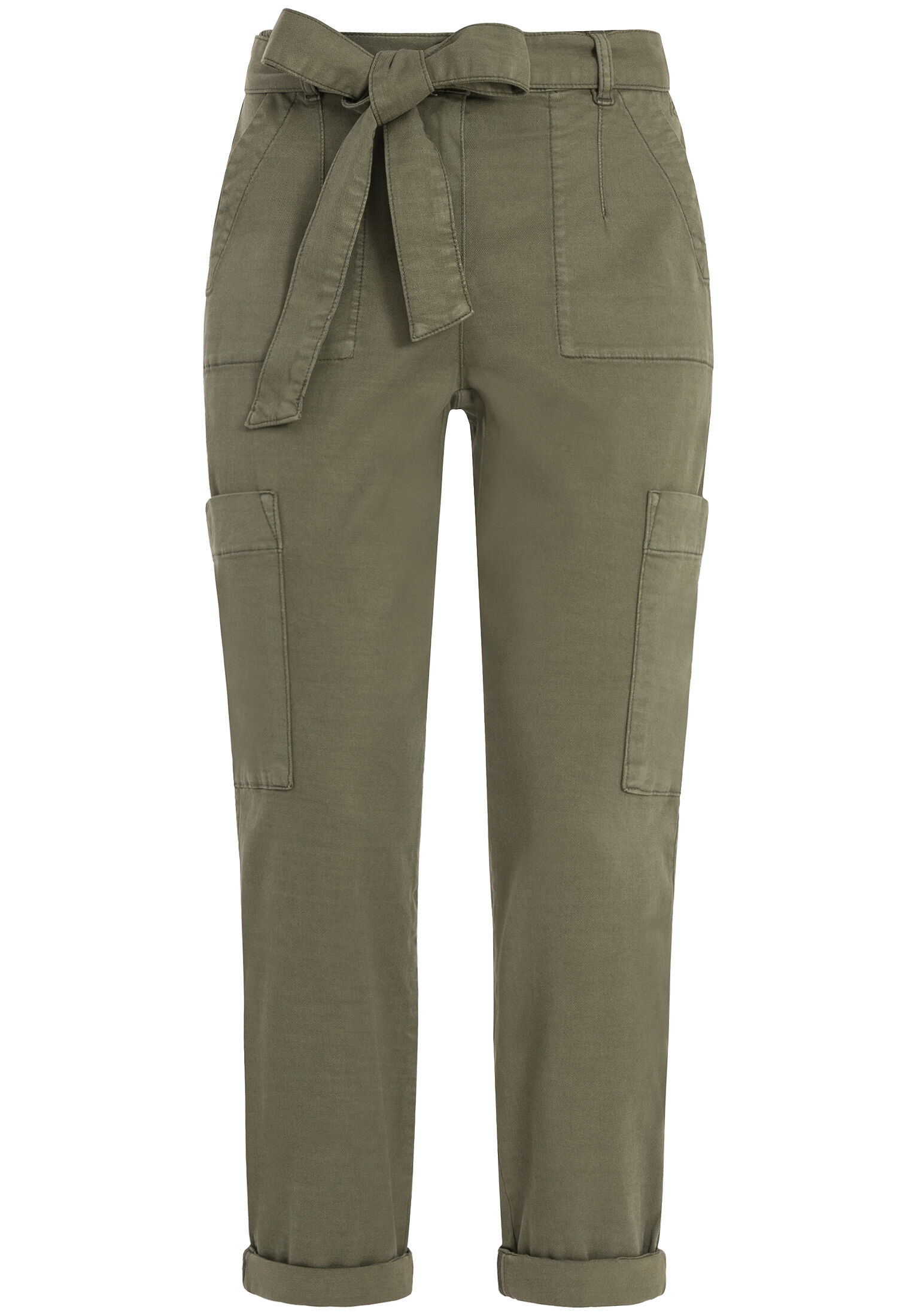 Recover Pants Cargohose »ANA«, mit Stoffgürtel