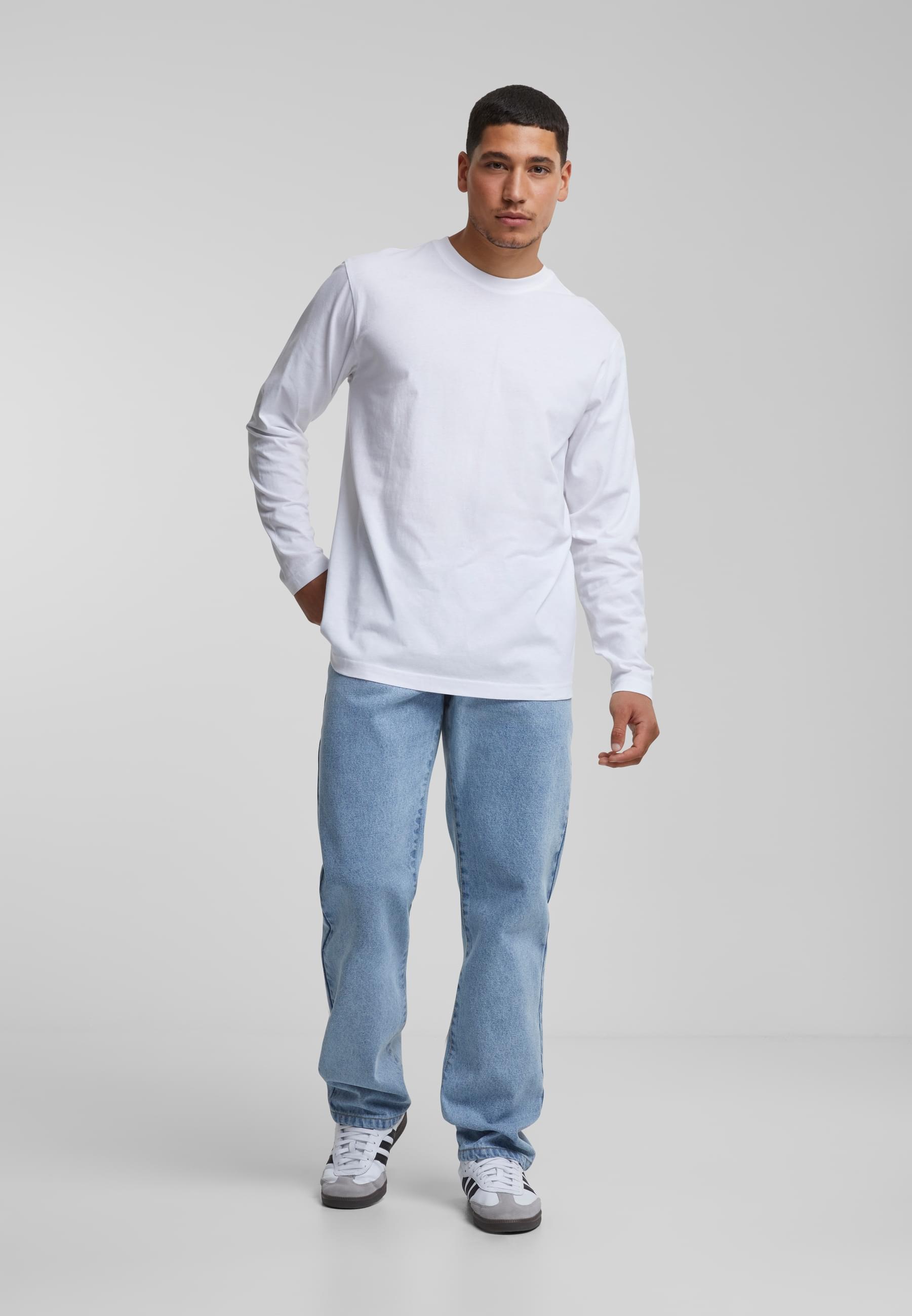 URBAN CLASSICS Longsleeve »Urban Classics Herren Basic Longsleeve«, (1 tlg.)