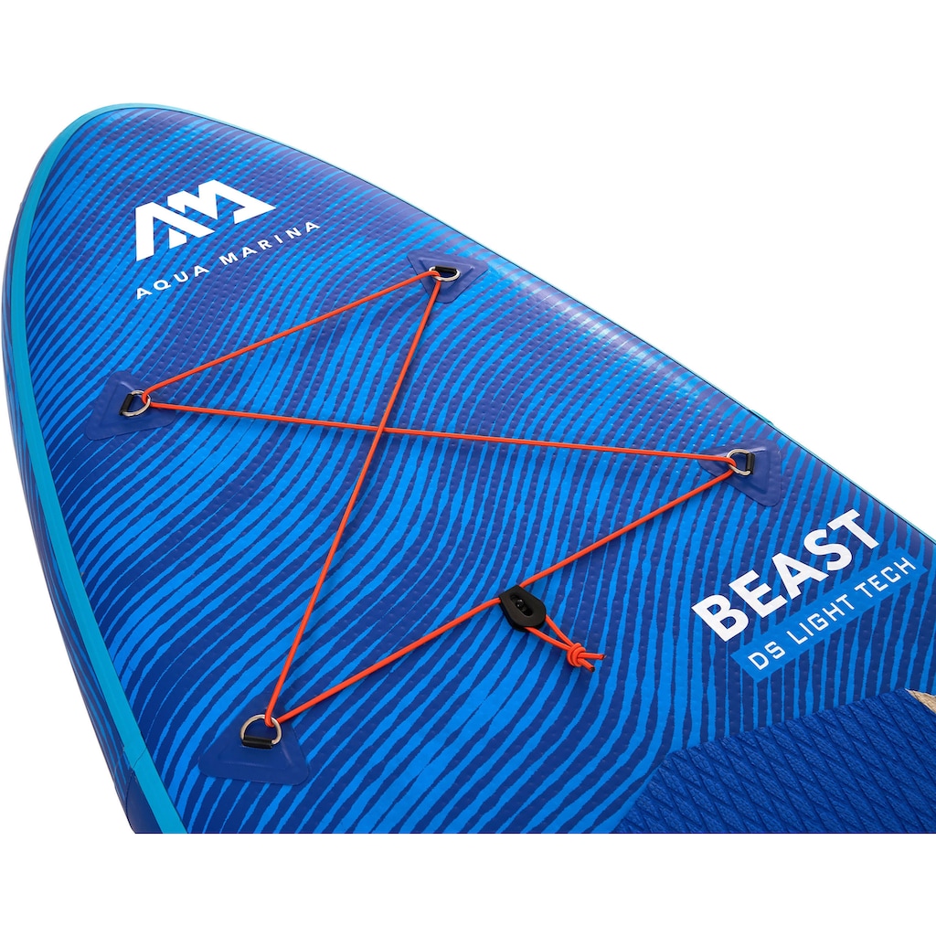 Aqua Marina Inflatable SUP-Board »Beast Stand-Up«, (Set, 6 tlg., mit Paddel, Pumpe und Transportrucksack)