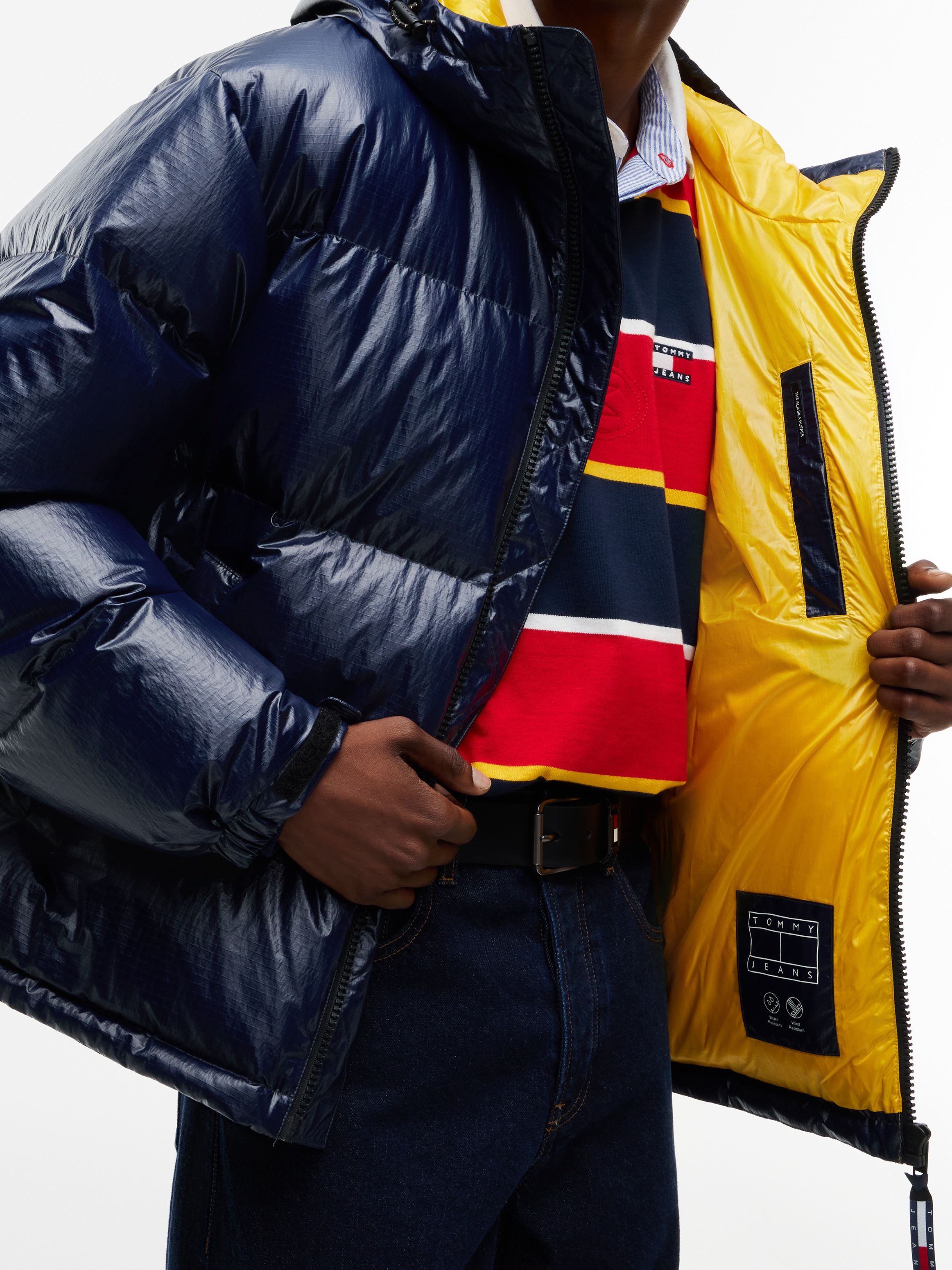 Tommy Jeans Daunenjacke »TJM ALASKA OUTDOORS DOWN JACKET« ohne Kapuze