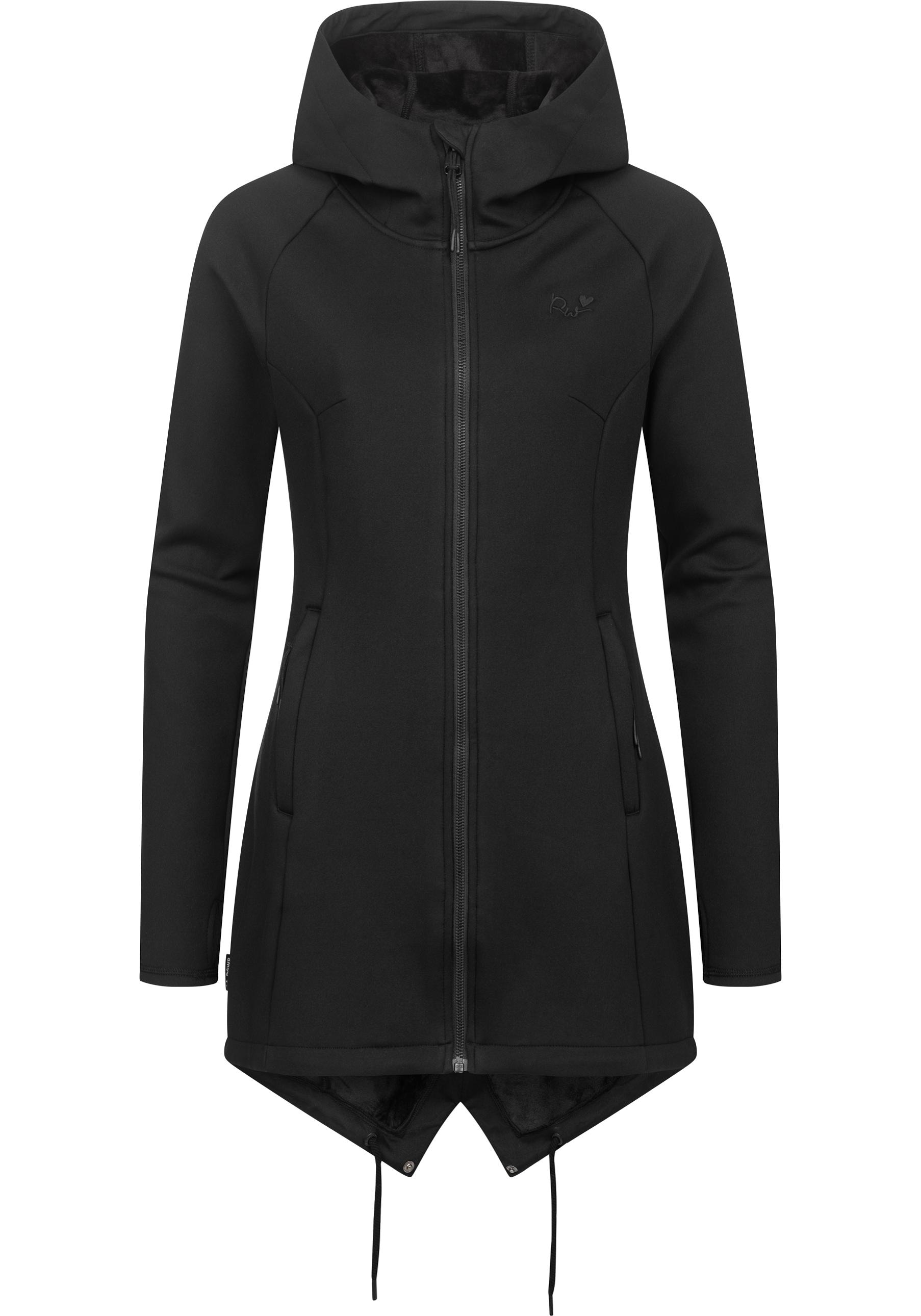 Ragwear Sweatjacke »Wingi«, Sportliche Damen Kapuzenjacke mit kuschelig weichem Innenleben