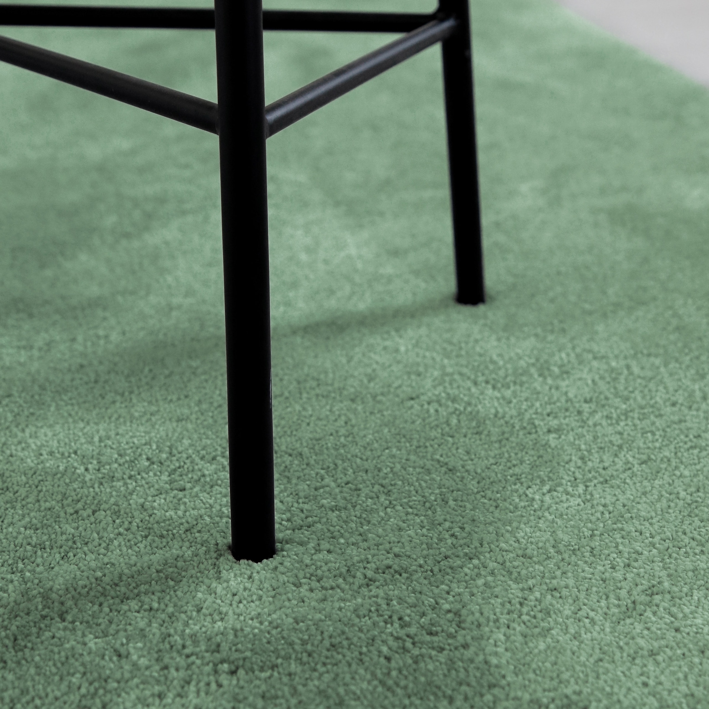 OTTO home Teppich »Lisbea« rechteckig 17 mm Höhe moderner dichter weicher Kurzflorteppich, Wohnzimmer, Schlafzimmer