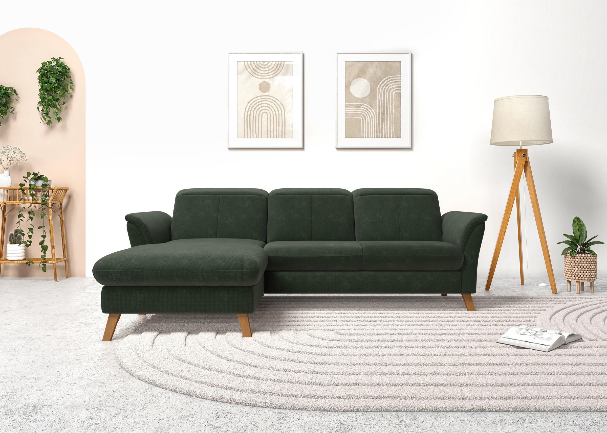 sit&more Ecksofa "Romero L-Form" wahlweise mit oder ohne Relax-Funktion, Be günstig online kaufen