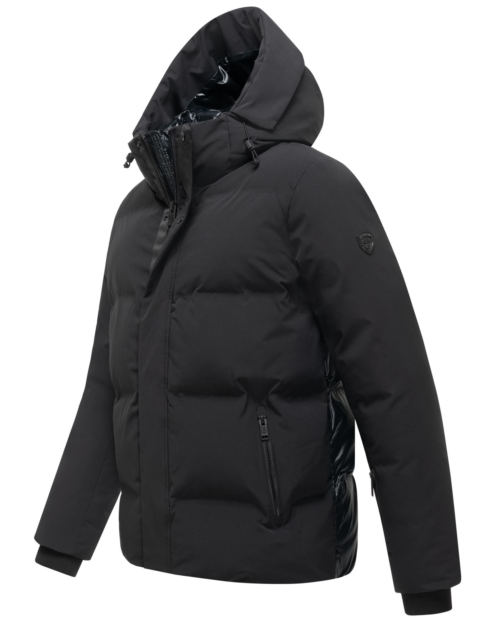 Stone Harbour Outdoorjacke »Nerioo XX« mit Kapuze Winterjacke im Stepp-Materialmix mit Kapuze, winddicht