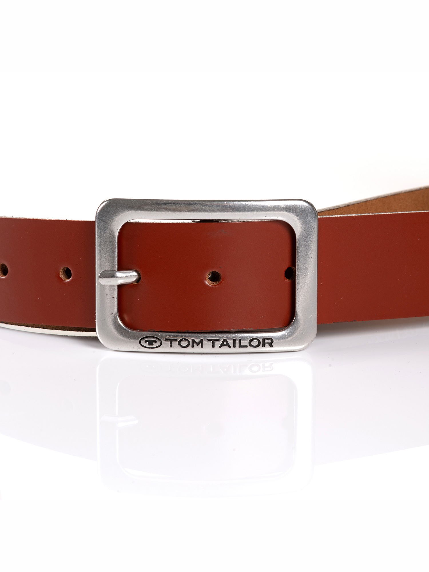 TOM TAILOR Ledergürtel "TTEVE", 4 cm breiter Damen Ledergürtel, kalssiches günstig online kaufen