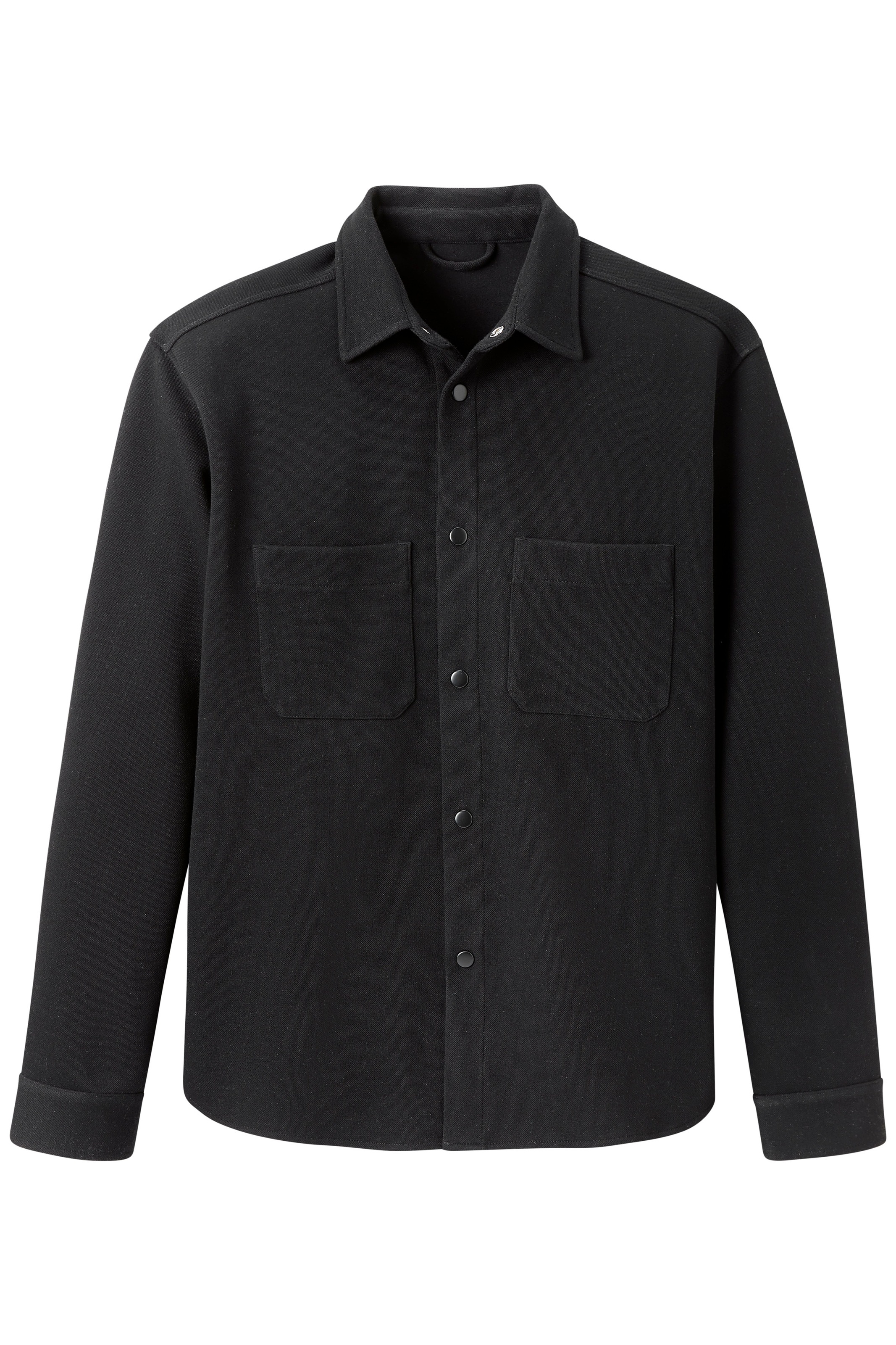 John Devin Hemdjacke ", Overshirt aus weicher Piqué-Qualität", Knopfleiste günstig online kaufen