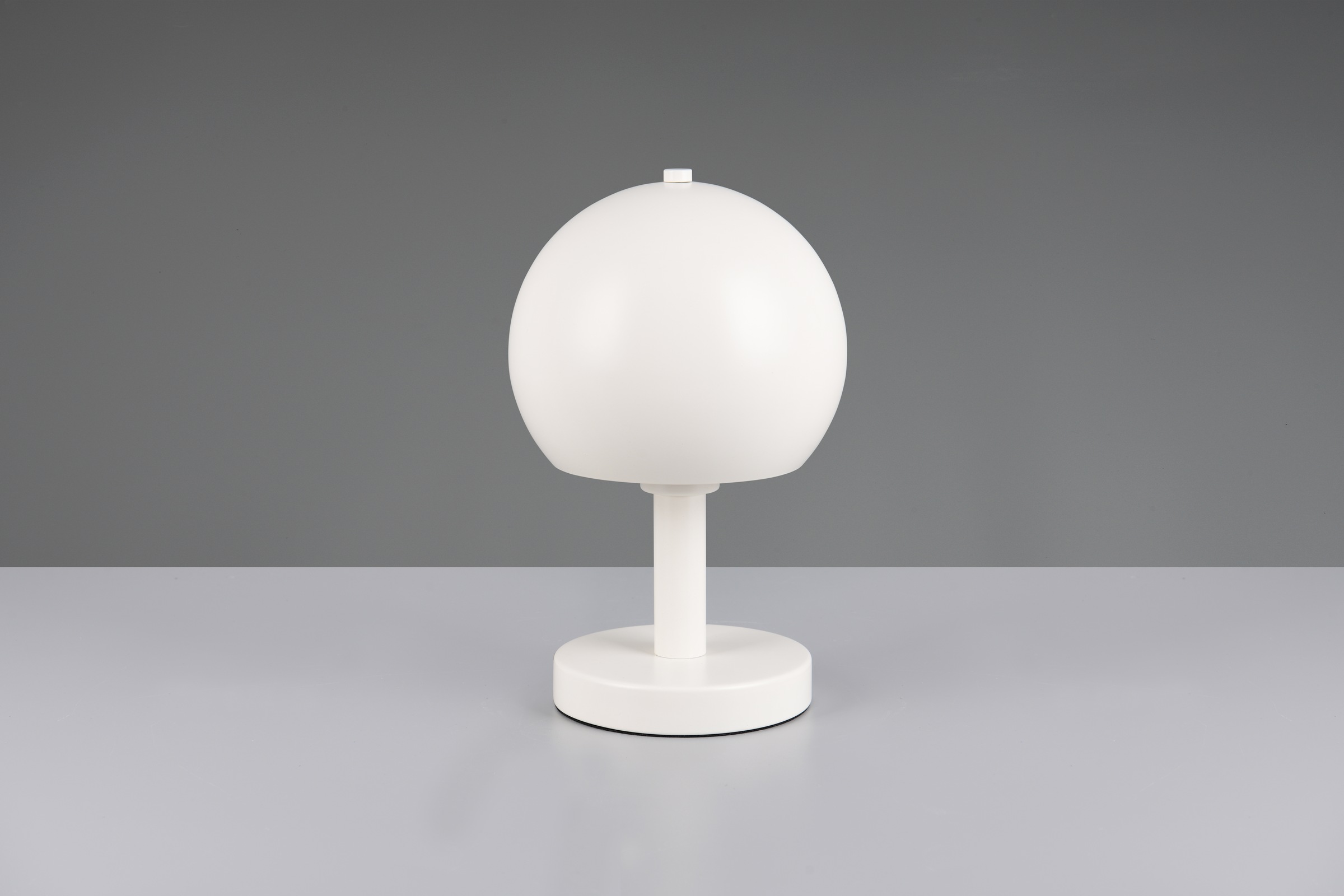Leonique Tischlampe »Christelle, Deko Tischleuchte mit Metallschirm Ø 18cm Höhe 29cm«, 1 flammig, Leuchtmittel E27 | Leuchtmittel wechselbar, exkl 1x E27 max 10W, indirektes Licht, Lichtaustritt nur nach unten