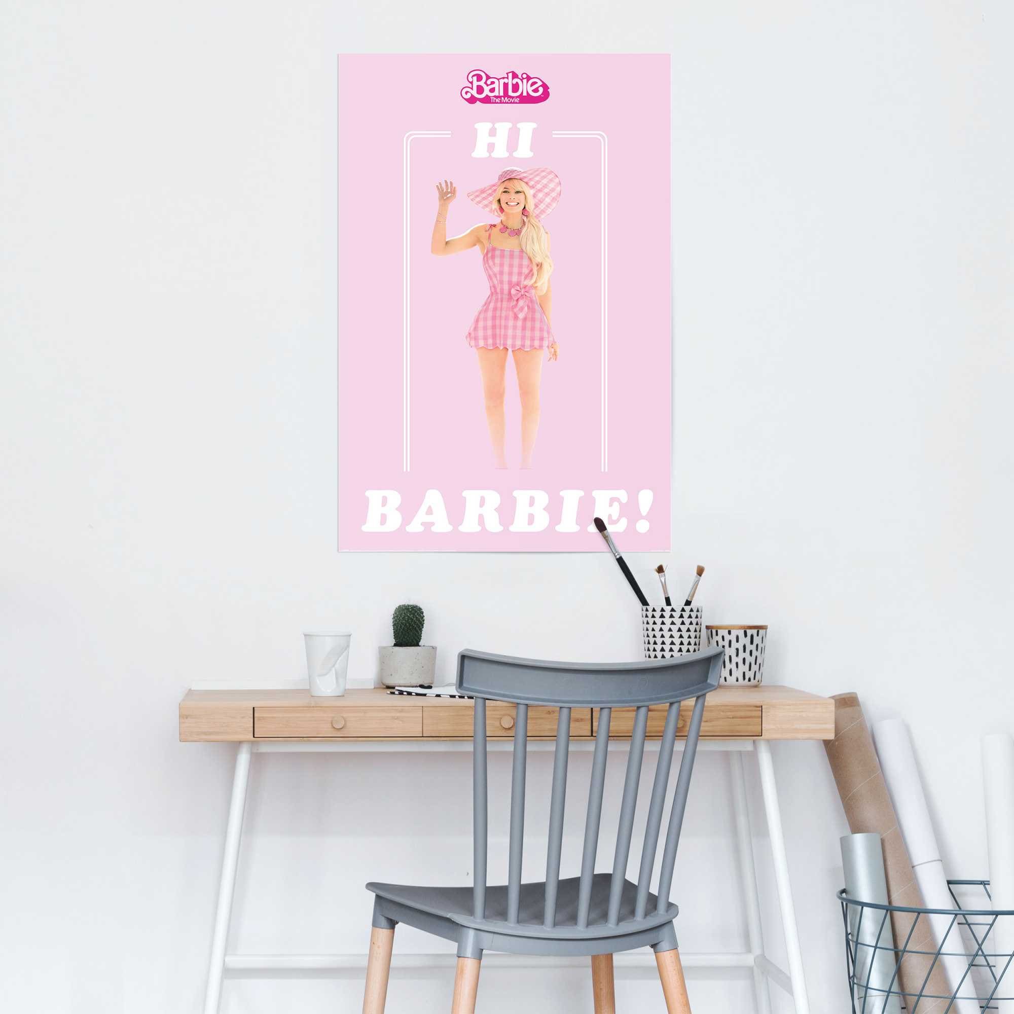 Reinders Poster "Barbie Film - hi Barbie" günstig online kaufen