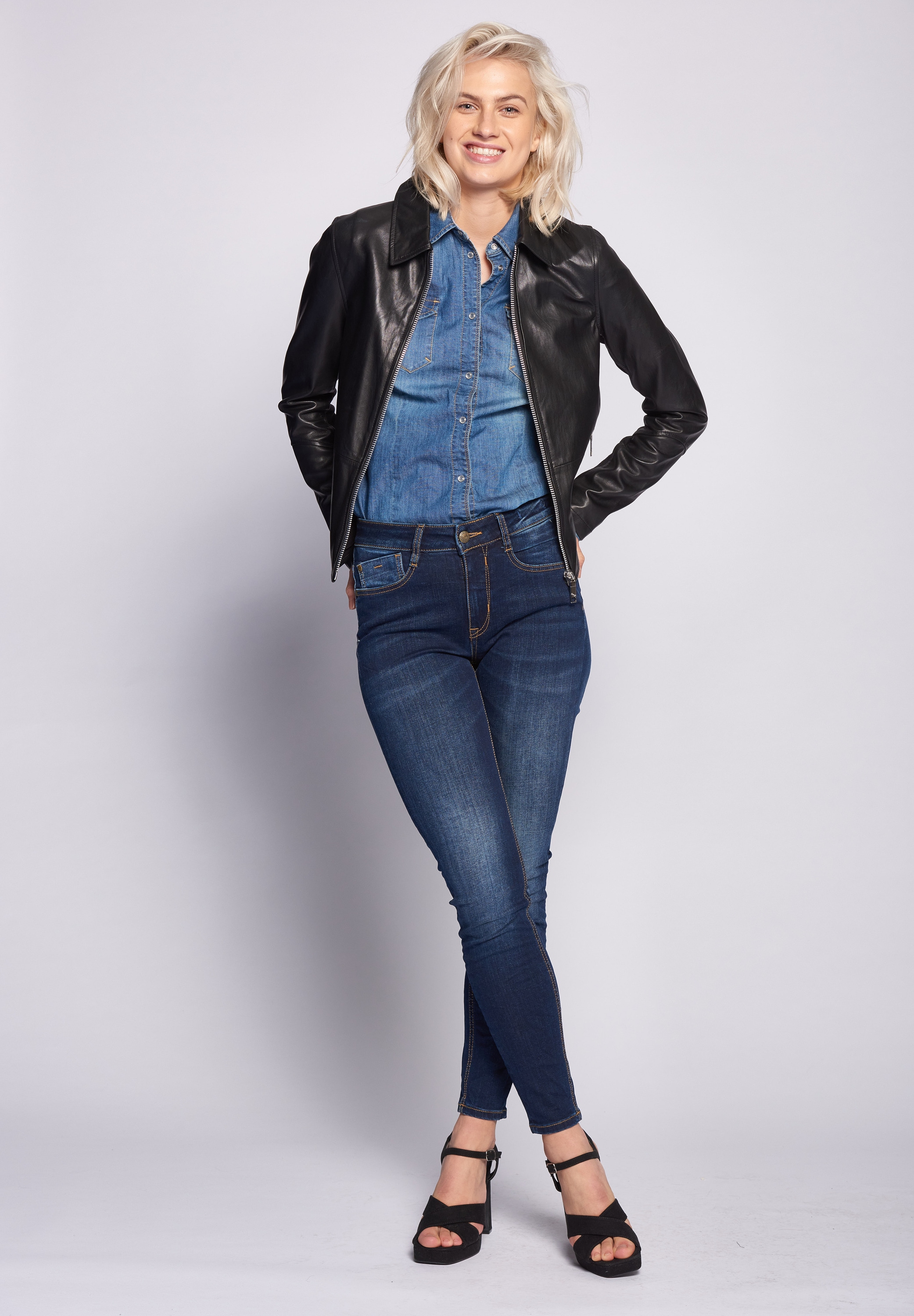 Maze Lederjacke »Noble«