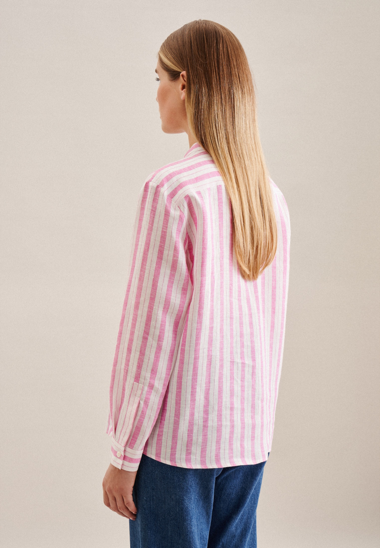 seidensticker Klassische Bluse »Schwarze Rose«, Tunika Garnfärber