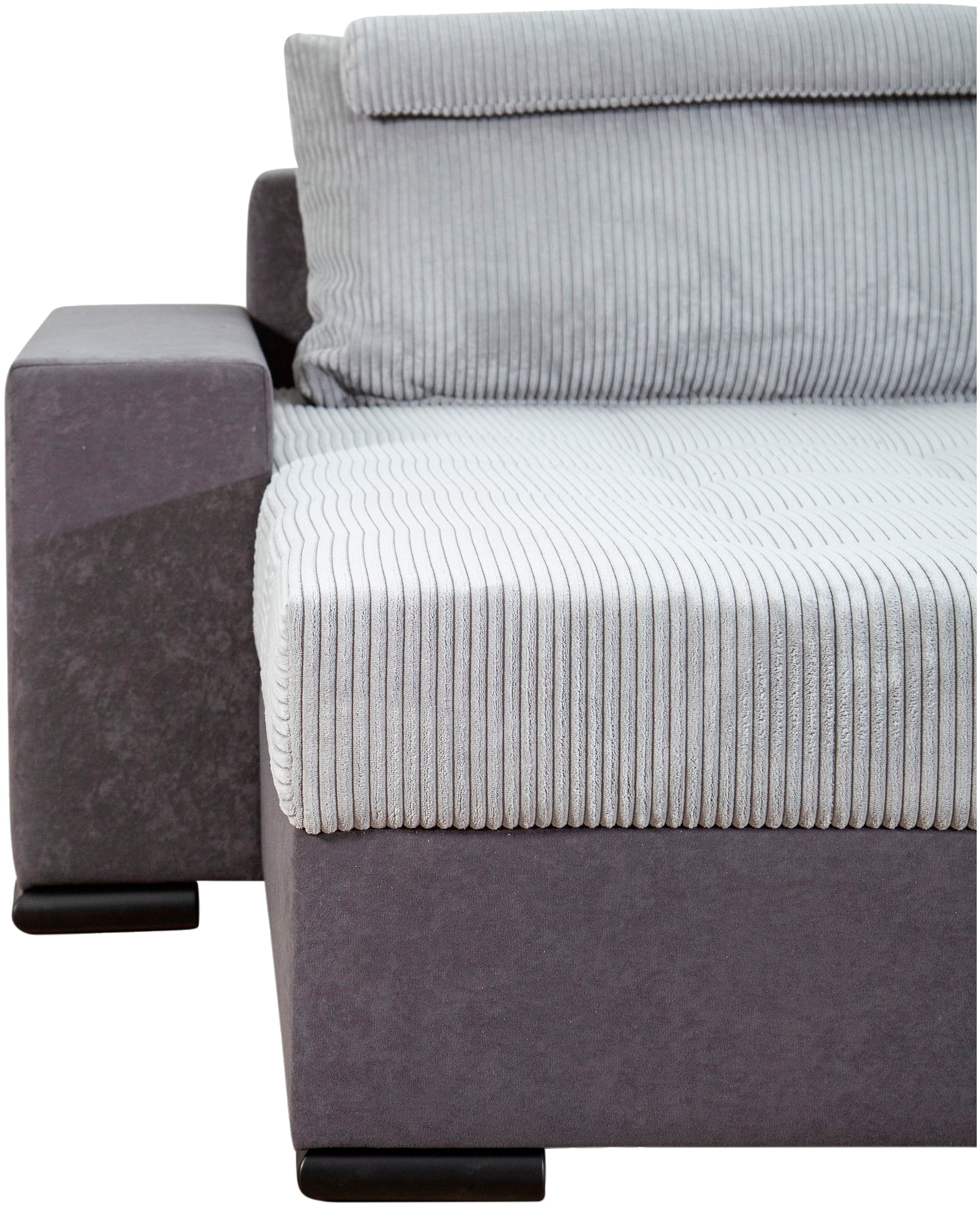 COLLECTION AB Wohnlandschaft »XXXL-Josy Relax U-Form Breite 352 cm, mit 2 gleich großen Recamieren«, inkl. Bettfunktion, Bettkasten, mit 4 Rückenkissen in zwei Größen