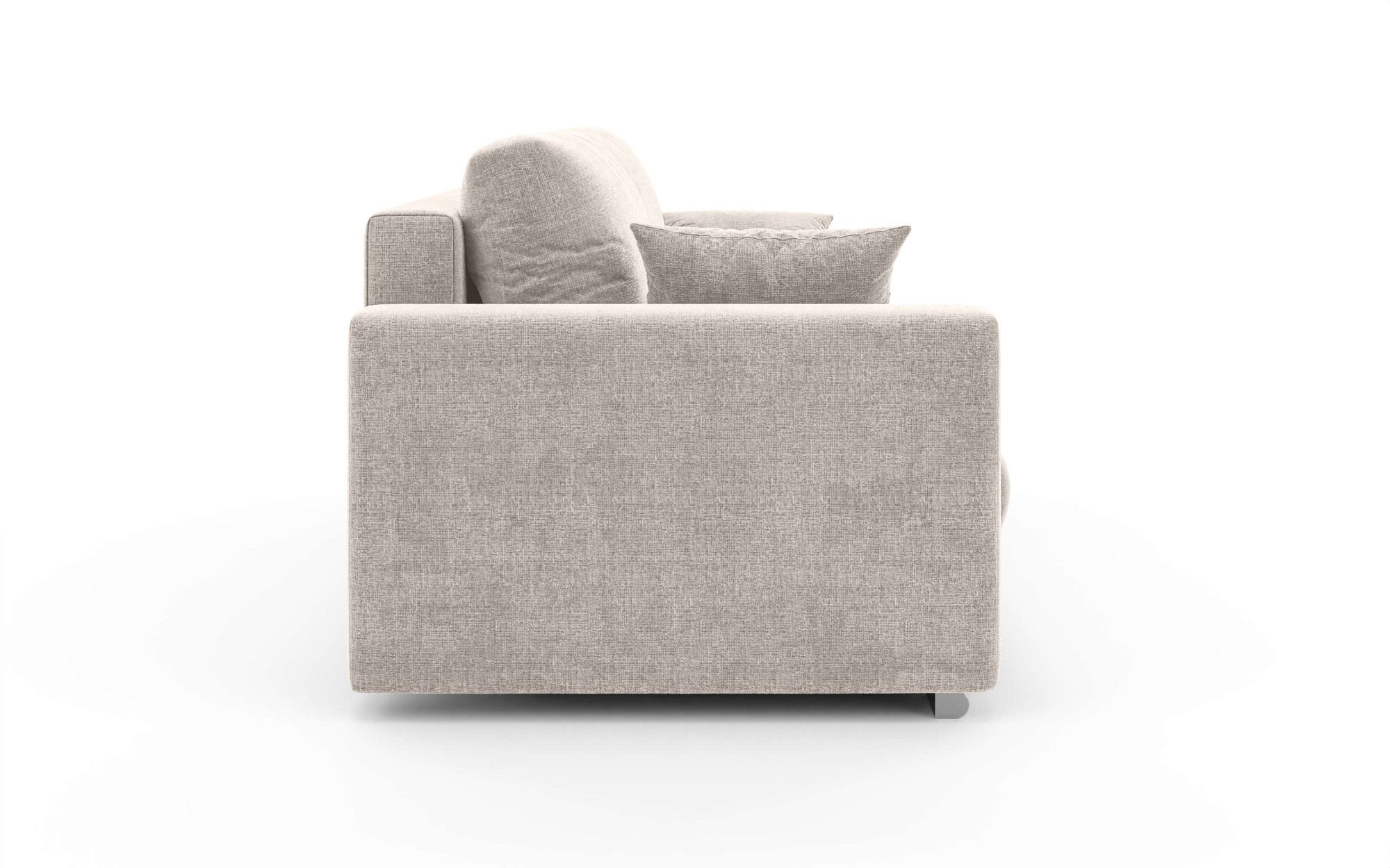 INOSIGN 3-Sitzer »Stevinson Schlafsofa mit Bettkasten, Maße B/H/T: 229/87/97 cm«, mit Wellenunterfederung, 2 Rückenkissen und 2 Zierkissen