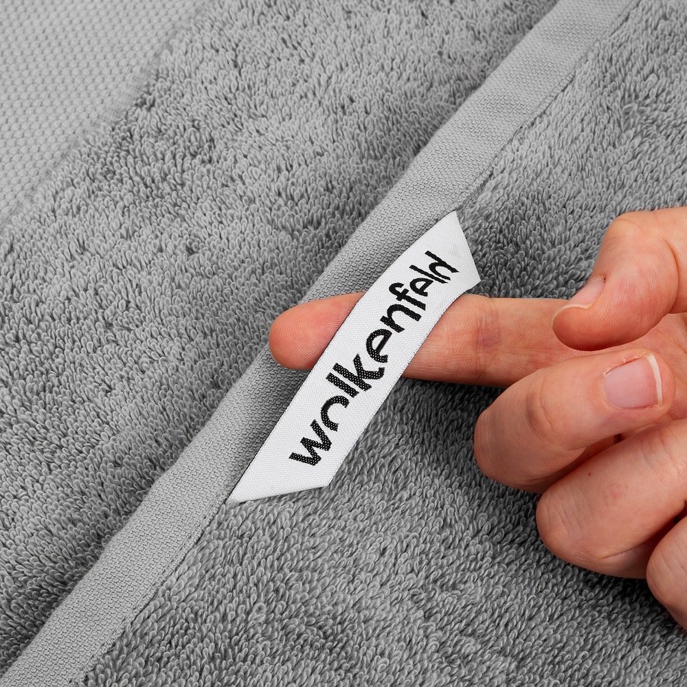 Thumbnail - Wolkenfeld Handtuch Set "Premium Low-Twist Baumwolle 550 g/m² – 6-teiliges Bade-Set" 6 tlg. Frottier 2 Duschtücher 70×14...