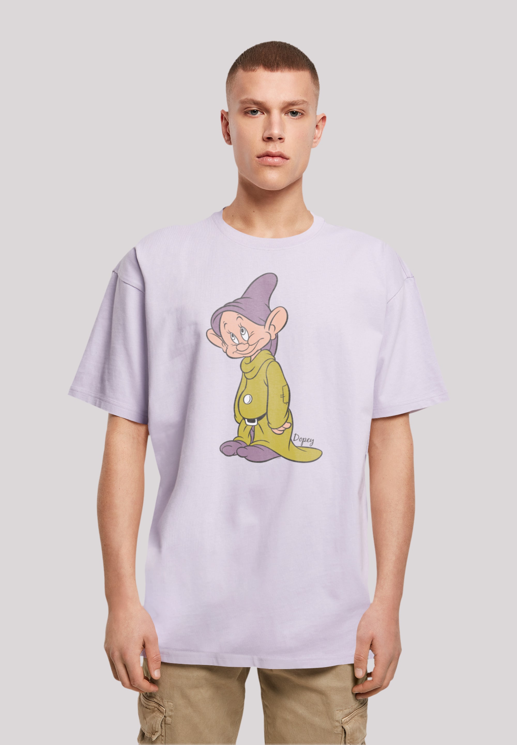Thumbnail - F4NT4STIC Kurzarmshirt "F4NT4STIC Herren Disney Classic Dopey with Heavy Oversize Tee", (1 tlg.)