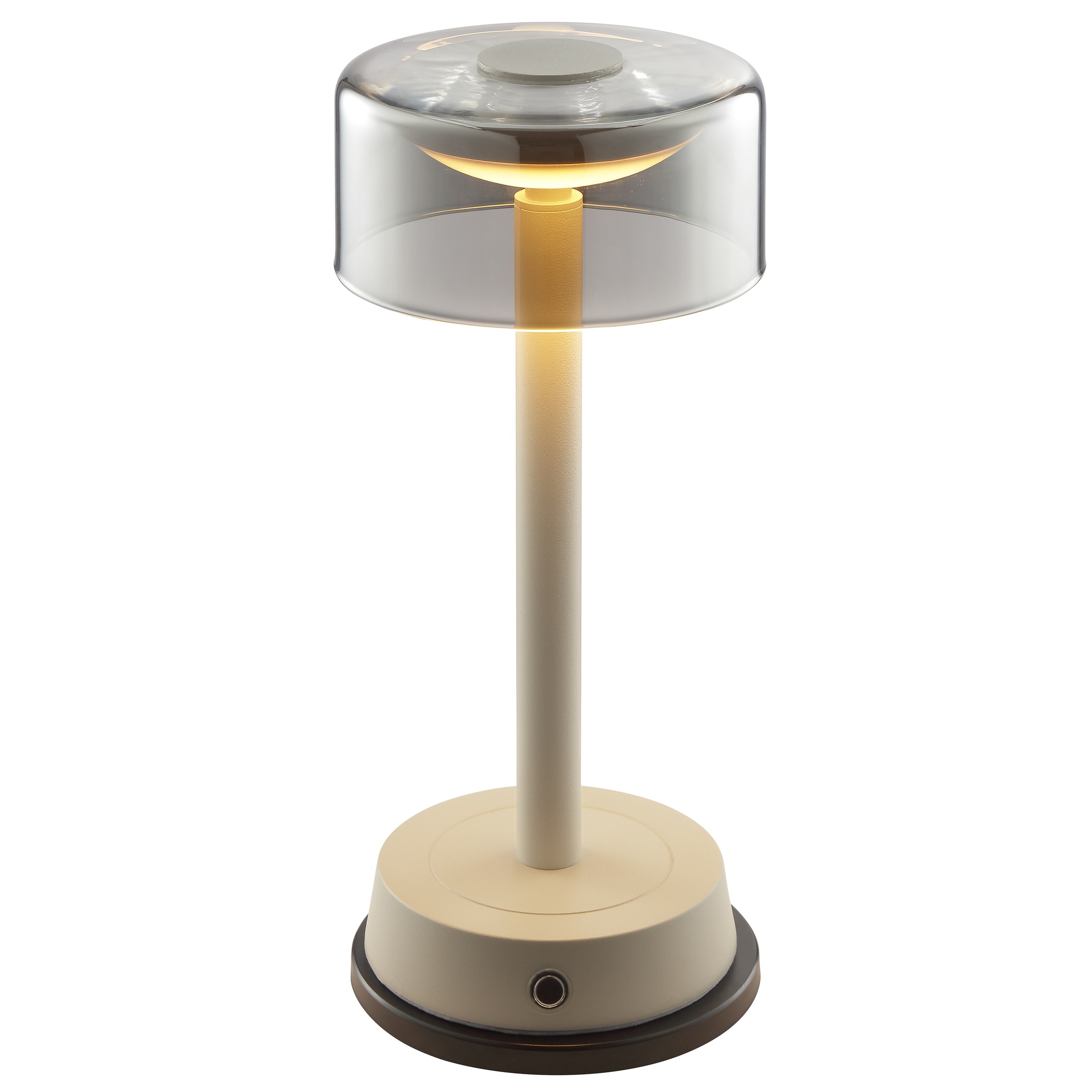 Brilliant LED Tischleuchte »Razor« LED-Modul 1 Stk. Warmweiß LED Akku Leuchte, 26 cm, 260 lm, 2700 K, Wireless Charging, dimmbar