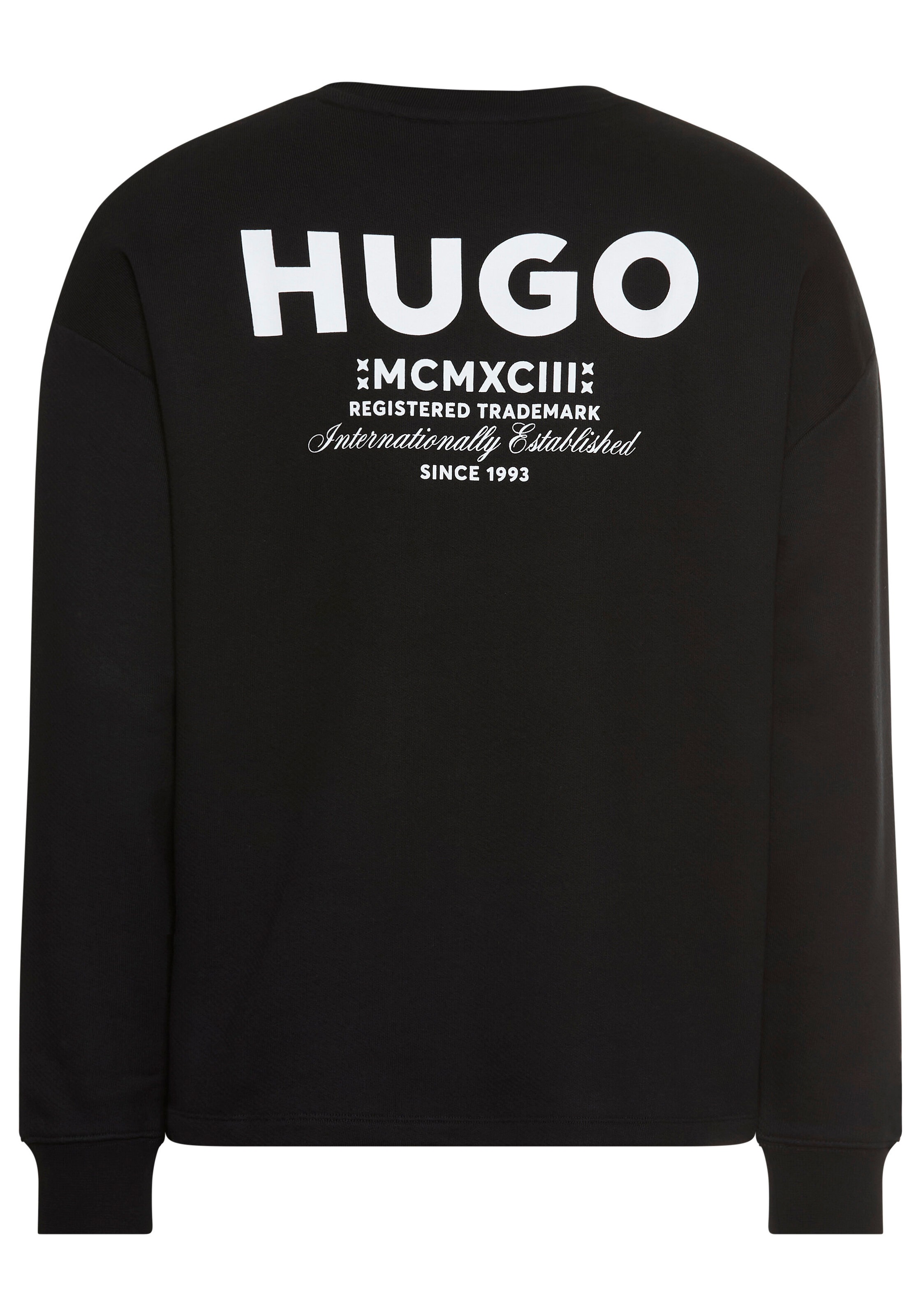 Thumbnail - HUGO Blue Sweatshirt "Naviu", mit Rückendruck