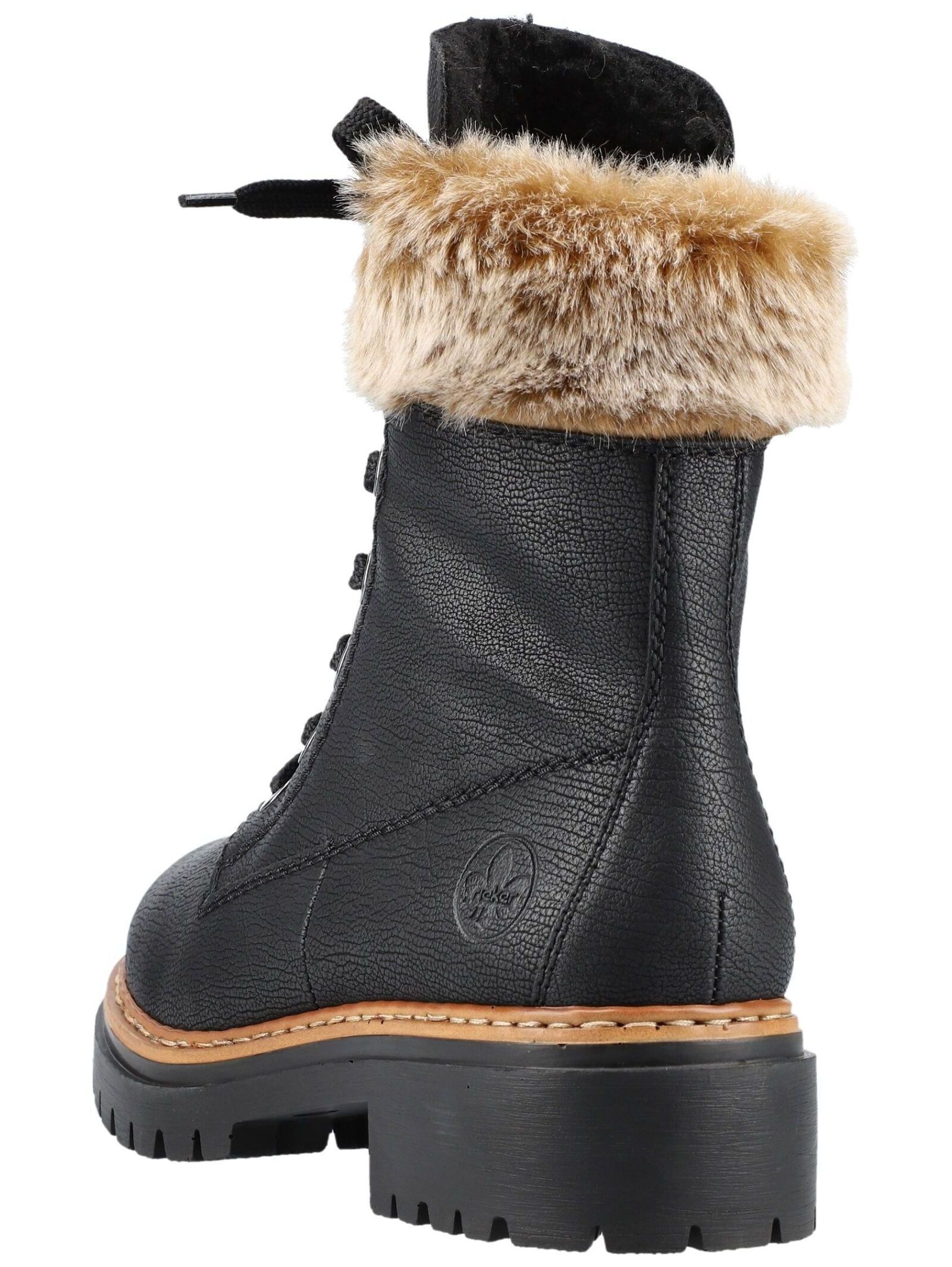 Rieker Schnürstiefelette »Rieker Stiefelette Lederimitat«