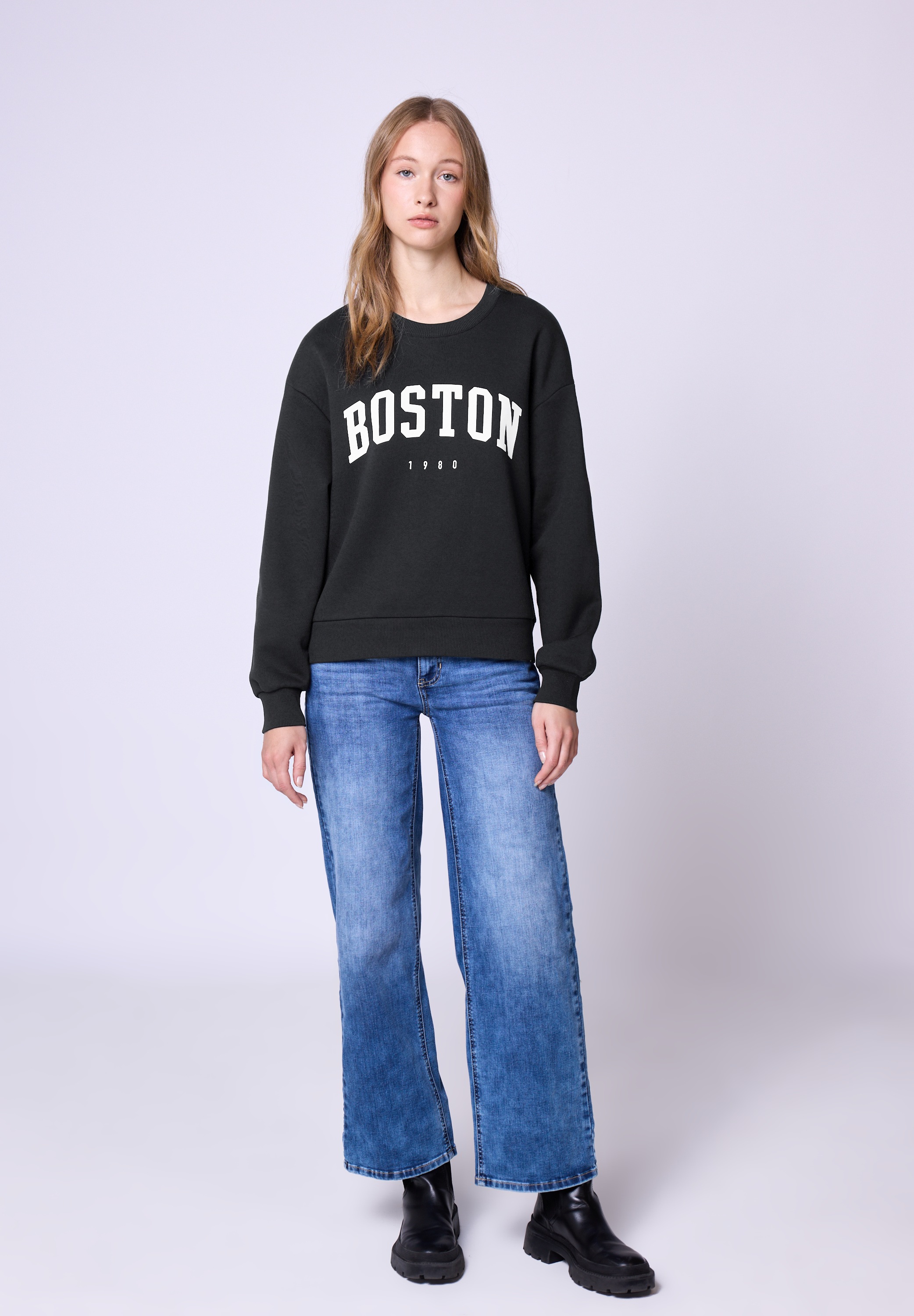 STREET ONE STUDIO Sweatshirt , mit Wording
