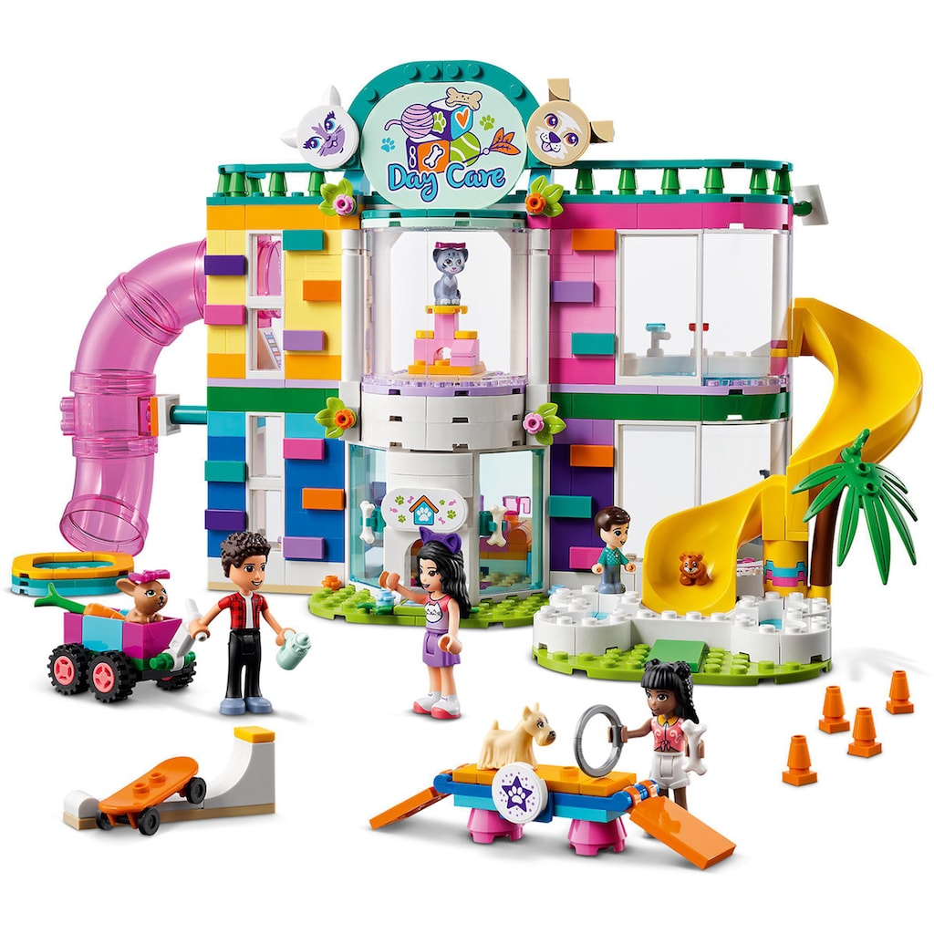 LEGO® Konstruktionsspielsteine »Tiertagesstätte (41718), LEGO® Friends«, (593 St.)