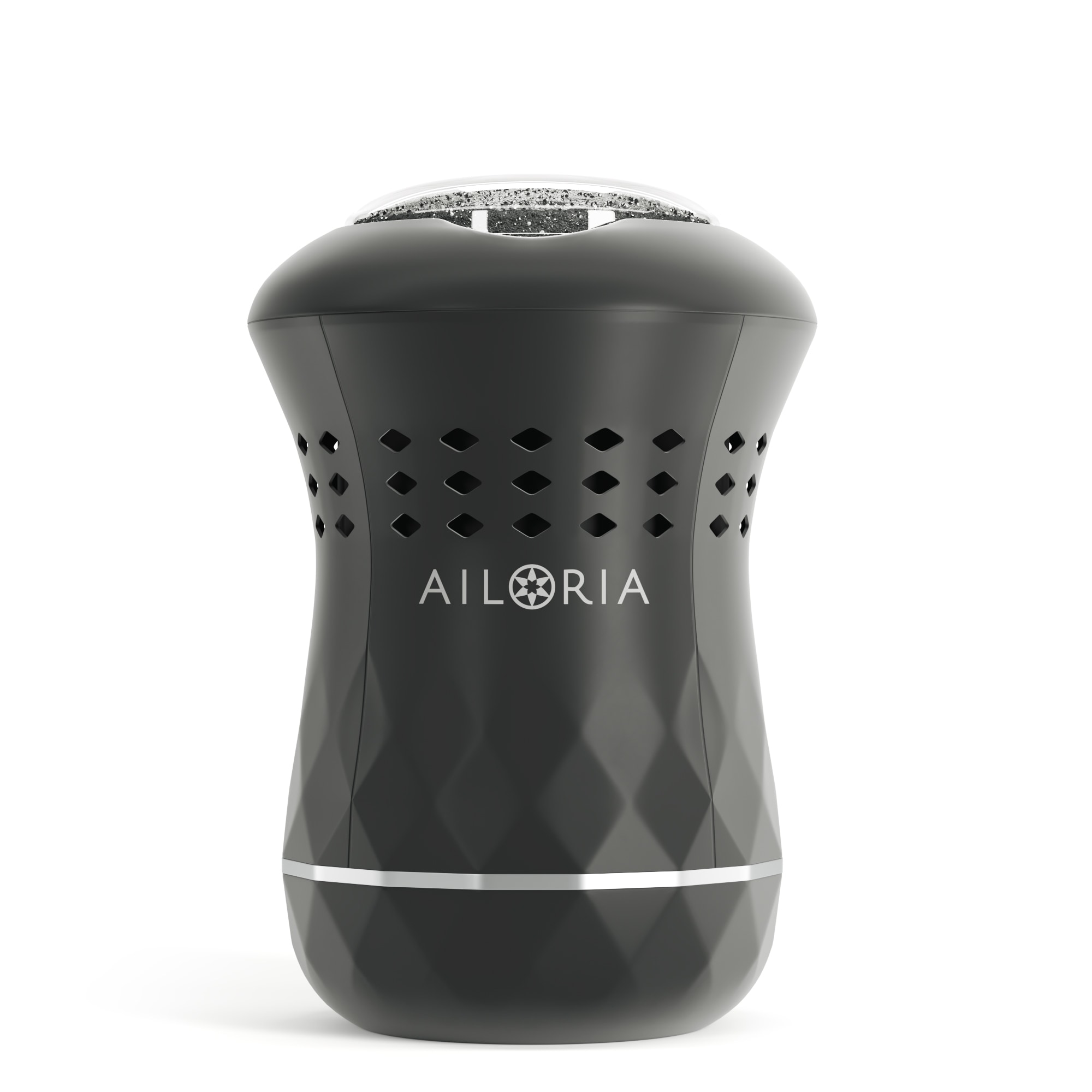 AILORIA Damen Elektrischer Hornhautentferner "Elektrischer Hornhautentferner (USB) LUSTRE", schwarz, Elektrohornhautentferner