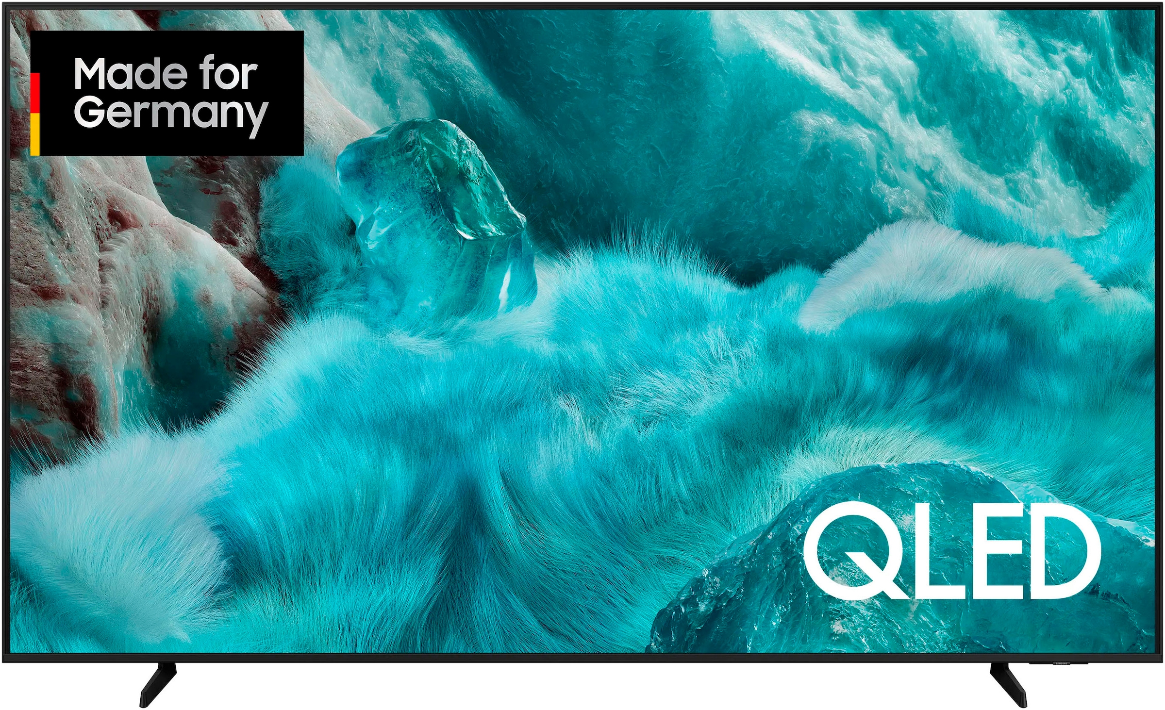 Samsung QLED-Fernseher »GQ65Q7F2AU«, 4K Ultra HD, Smart-TV, Quantum HDR, Knox Security, Art Store, 3D Sound, Gaming Hub, AI TV