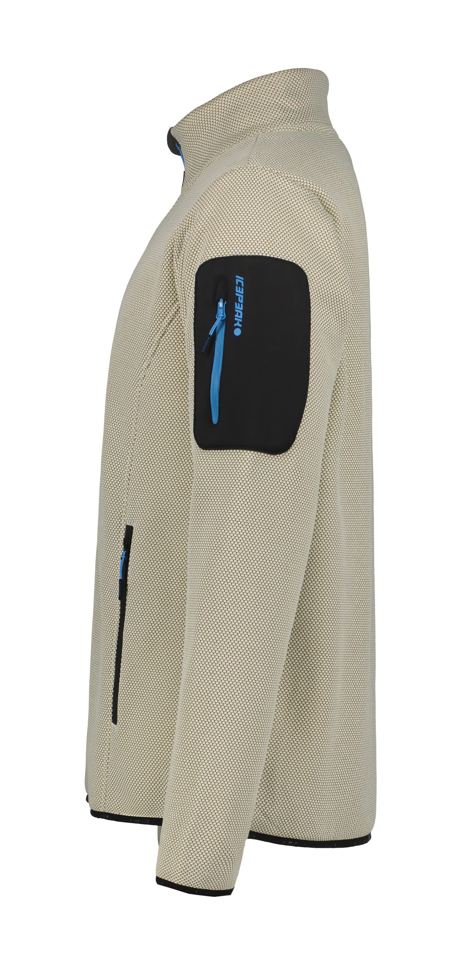 Icepeak Fleecejacke »BREDSTEDT« sportlicher Stil, mit Stehkragen, mit Reißverschlusstaschen