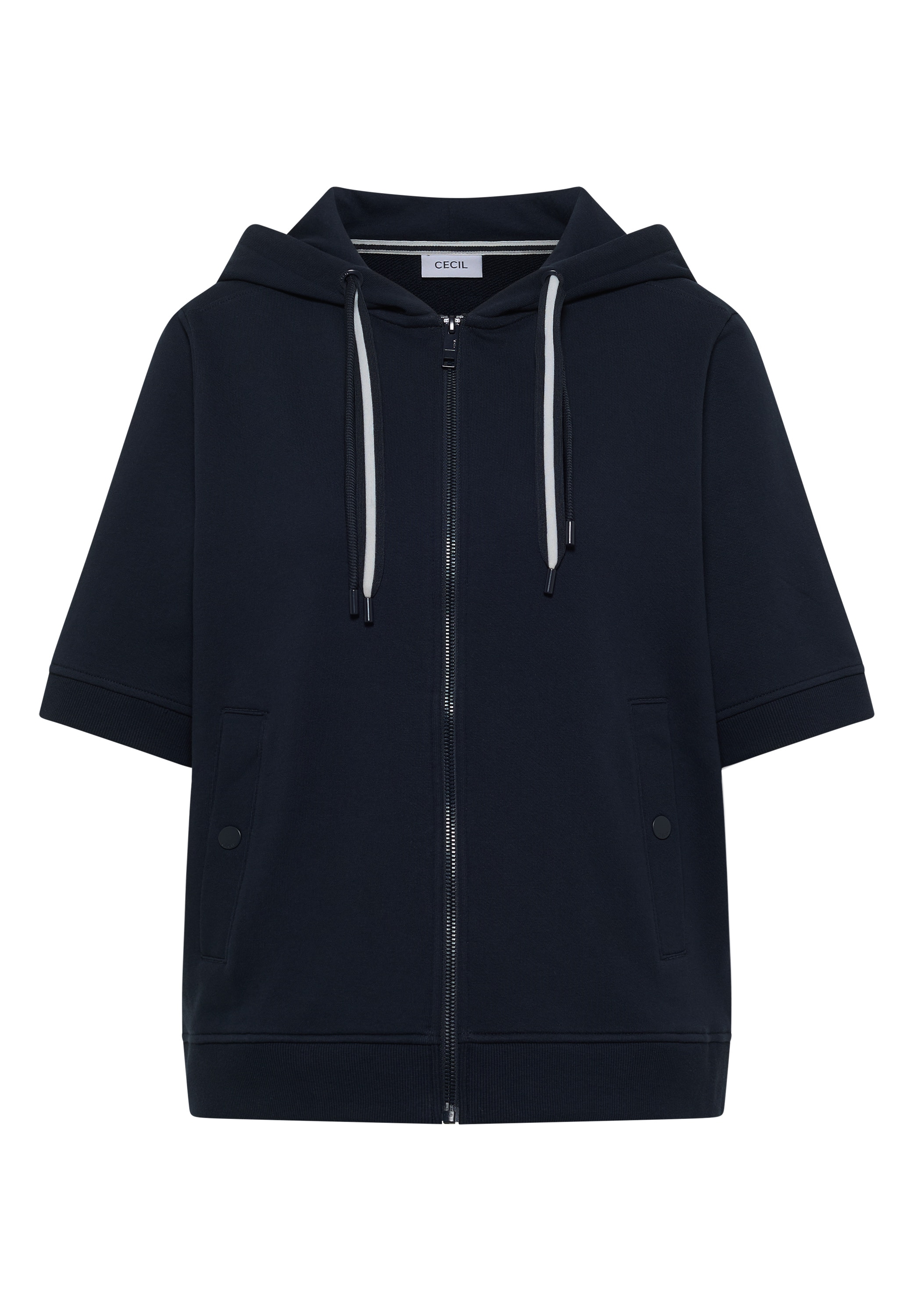 Cecil Sweatjacke aus reiner Baumwolle