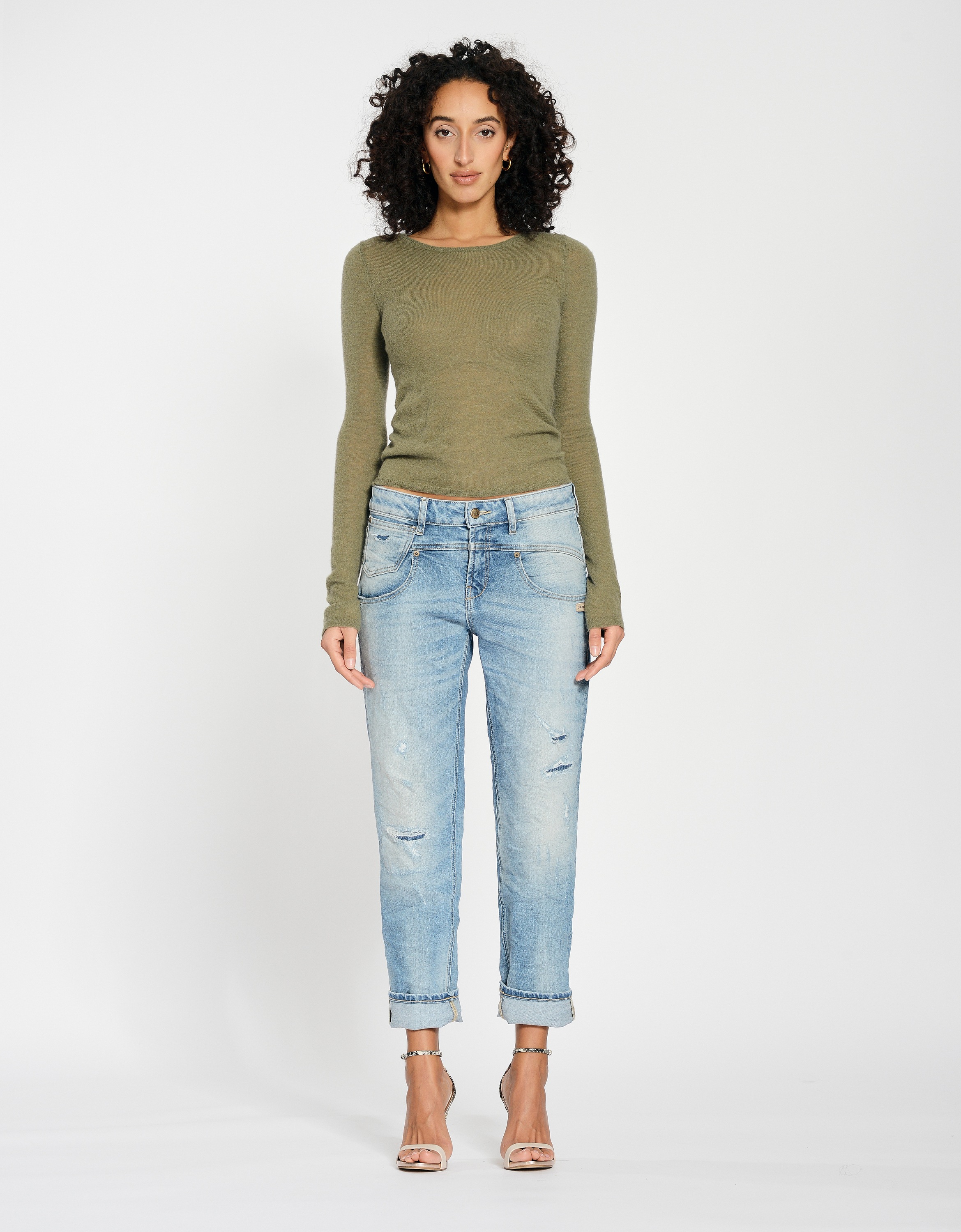 GANG Loose-fit-Jeans »GANG Jeans Loose Fit 94BO CROPPED«
