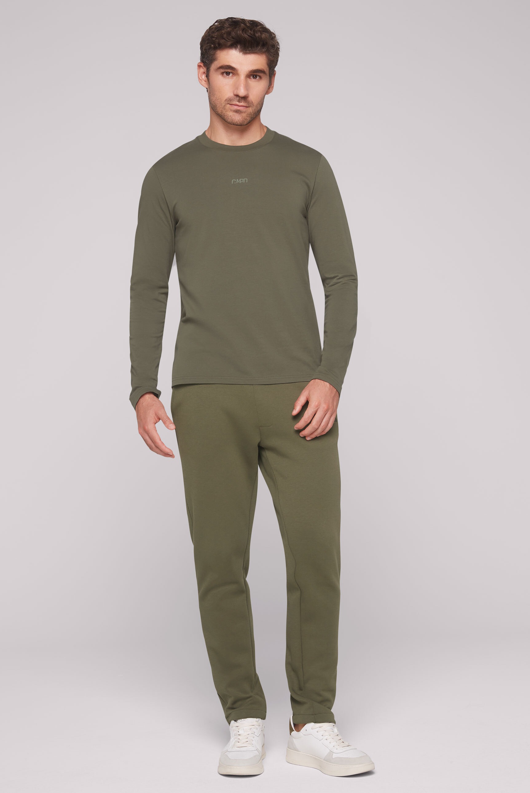 CMPD Rundhalsshirt, mit Necktape