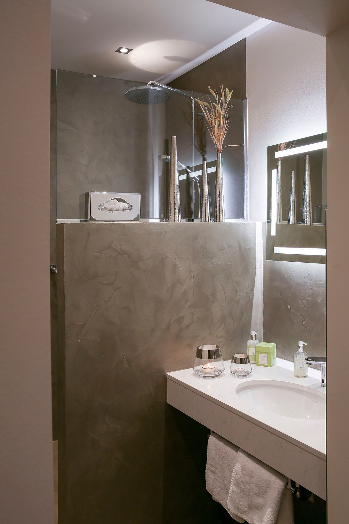 Fink Dekovase "CUBA, mit feiner Hammerschlagstruktur" Rosenvase, Tischvase günstig online kaufen