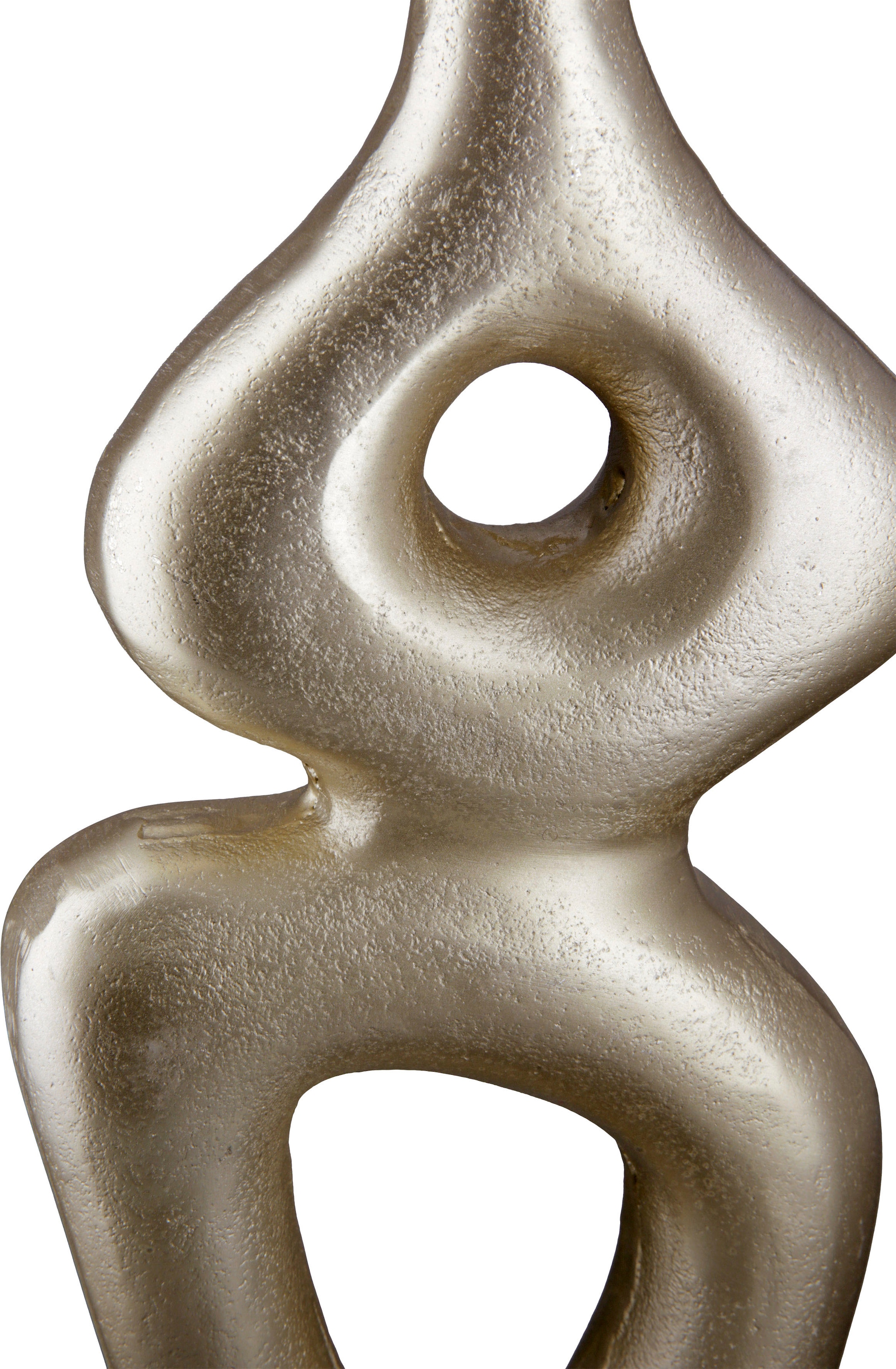 Casablanca by Gilde Dekovase »Formas«, (1 St.), Vase aus Aluminium, Dekoobjekt
