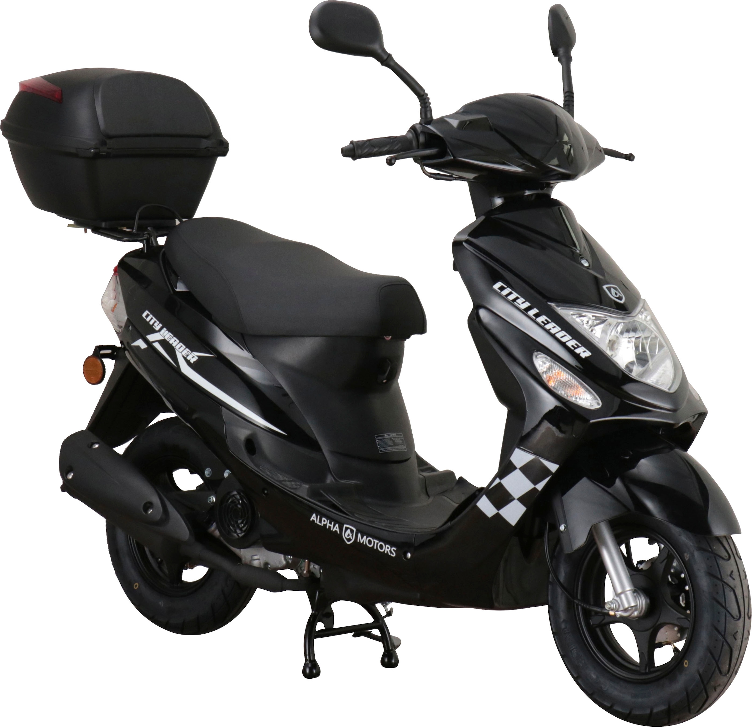 Motorroller »CityLeader«, 50 cm³, 45 km/h, Euro 5, 2,99 PS, inkl. Topcase
