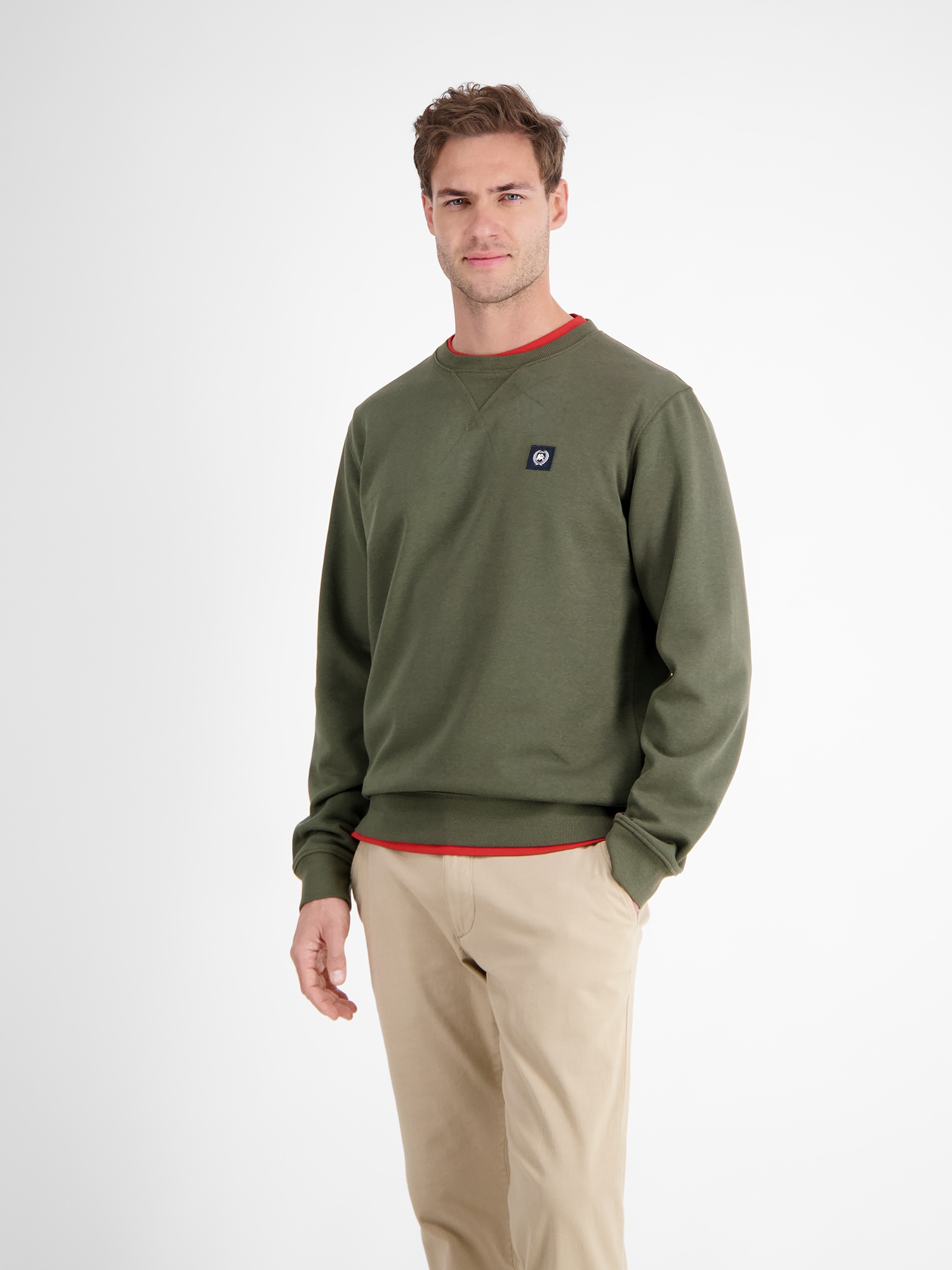 LERROS Sweatshirt »LERROS Urbaner Sweatshirtstyle für Herren«