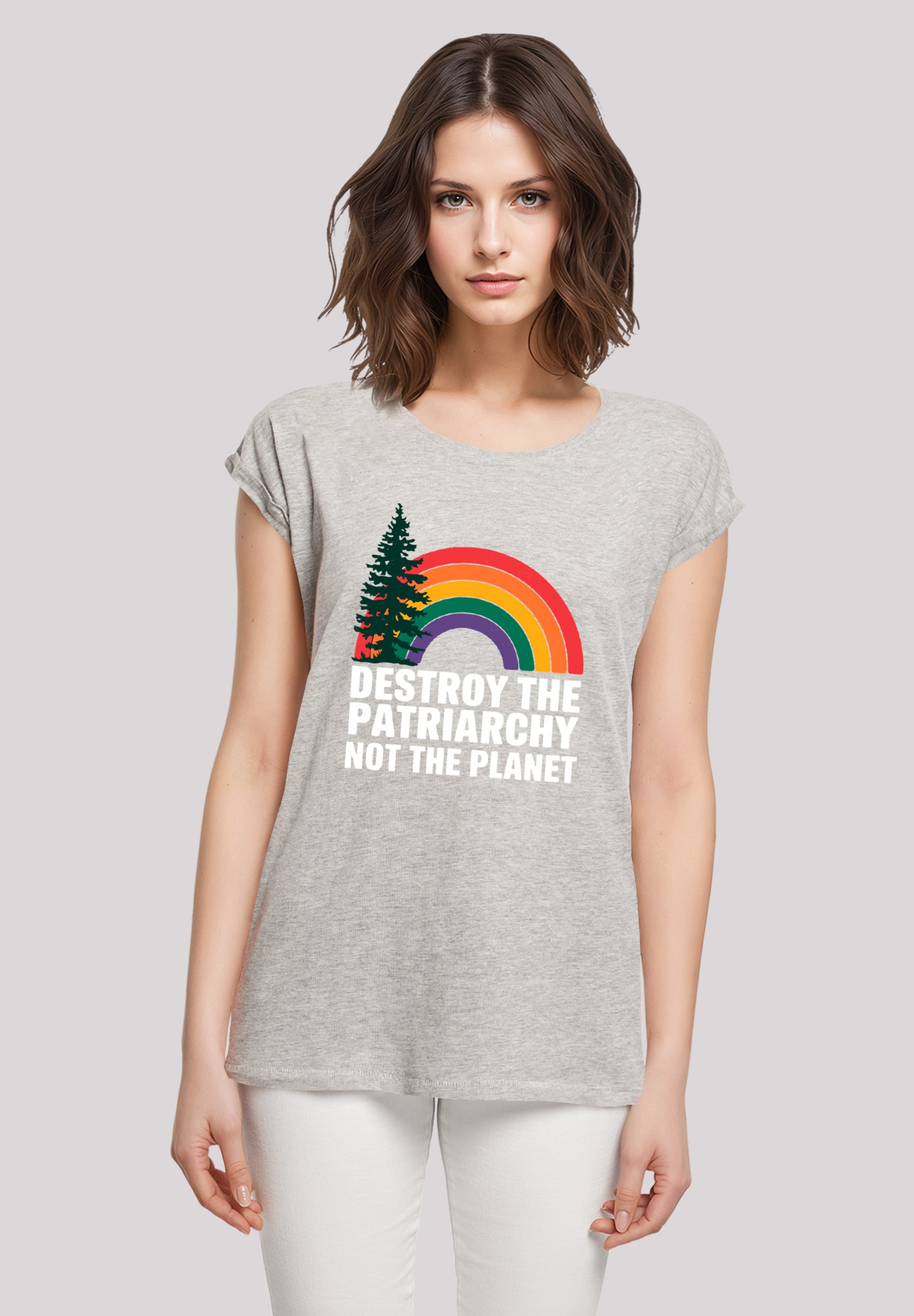 F4NT4STIC T-Shirt "Internationaler Frauentag Feminismus und Umwelt", Premiu günstig online kaufen