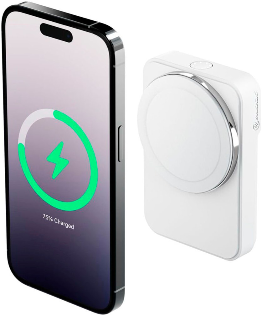 ALOGIC Powerstation »Matrix ULTIMATE 3in1 mfM charger+5000mAh+30W adapter«, Matrix ULTIMATE 3in1 mfM charger+5000mAh+30W adapter, 5000 mAh