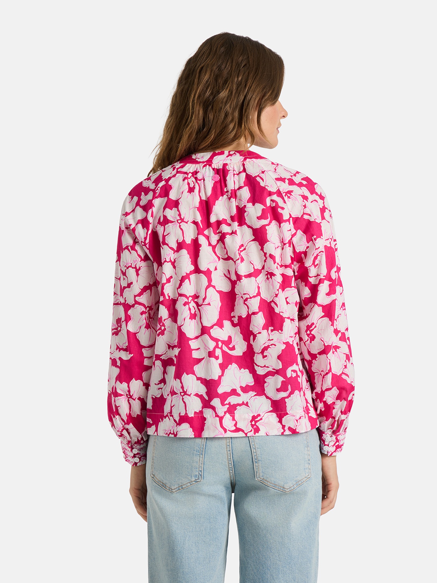 Lieblingsstück Schlupfbluse "RukaniL" mit Allover-Muster günstig online kaufen