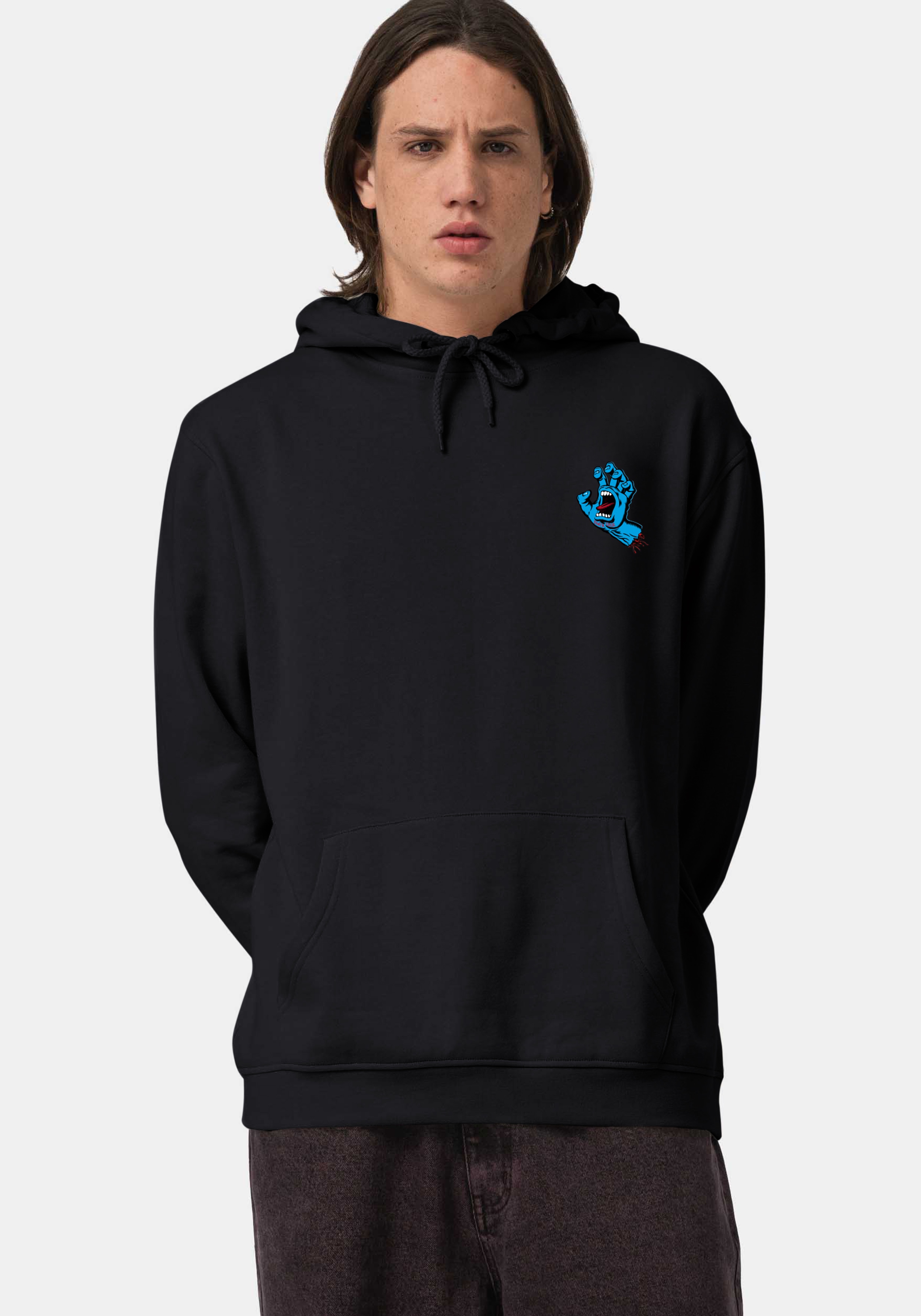 Santa Cruz Hoodie "SCREAMING HAND CHEST HOOD"