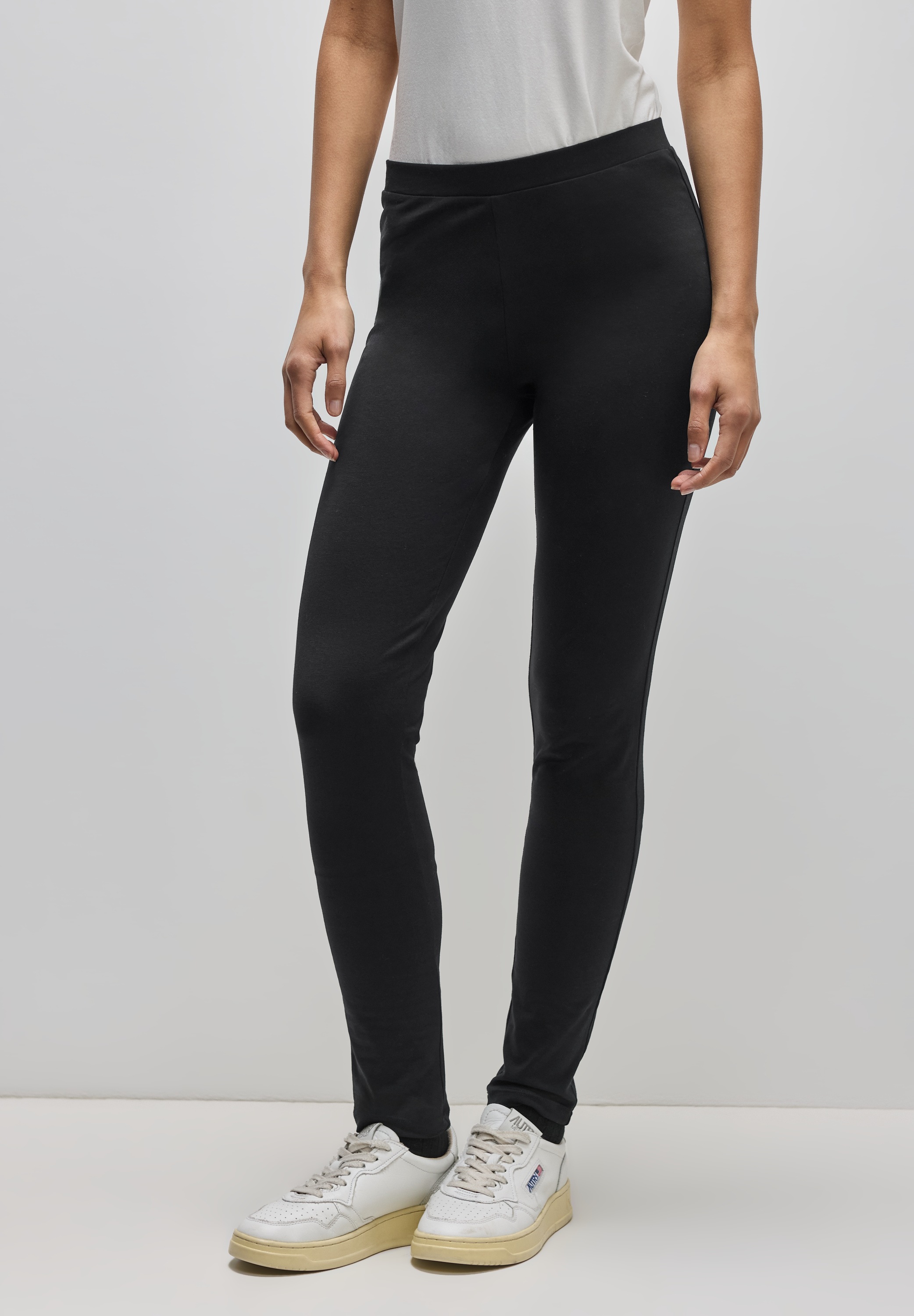 STREET ONE Leggings aus Baumwolle mit Stretchanteil günstig online kaufen