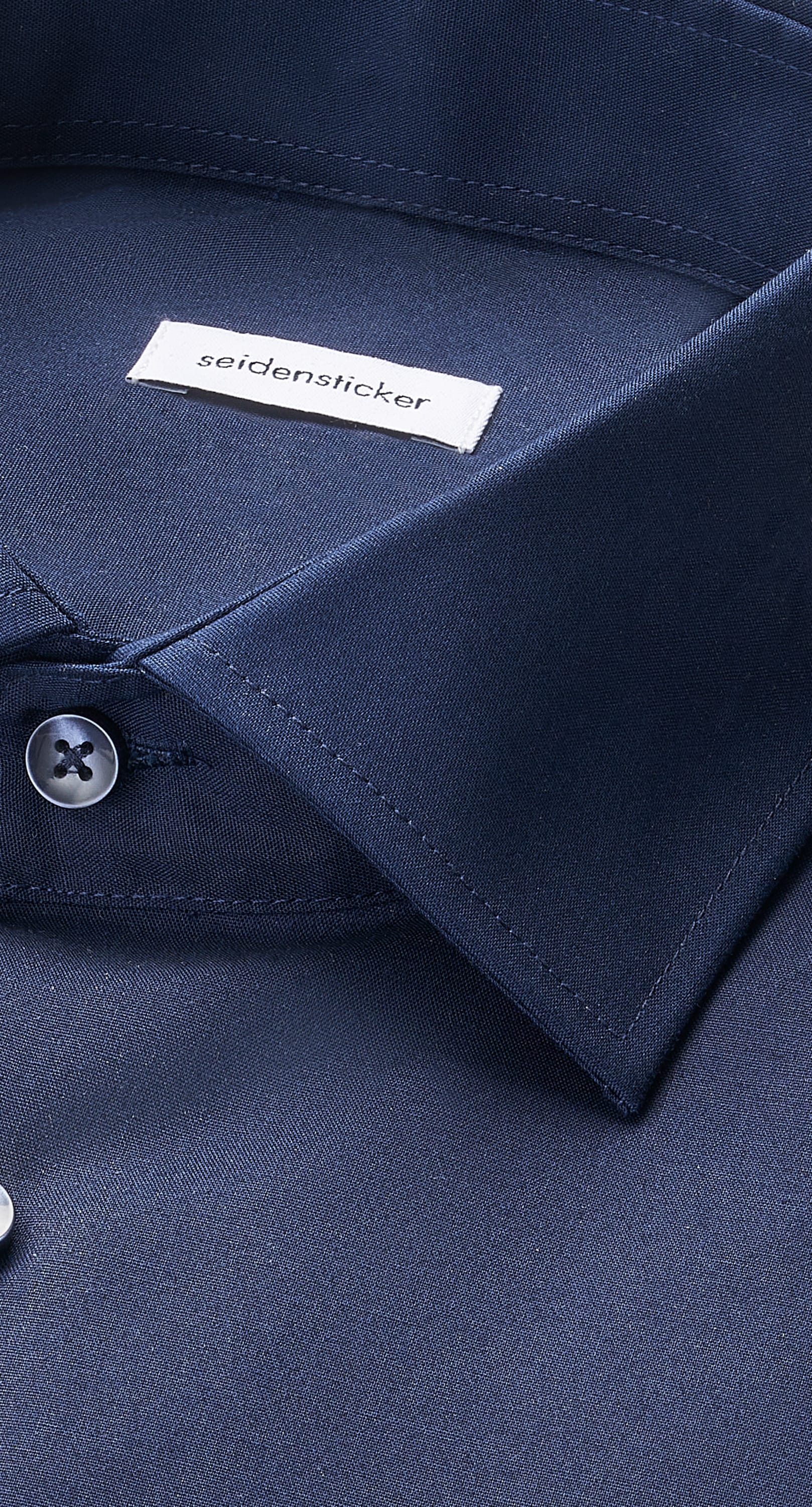 seidensticker Businesshemd »Schwarze Rose«, Regular 1/1 Kentkragen Uni