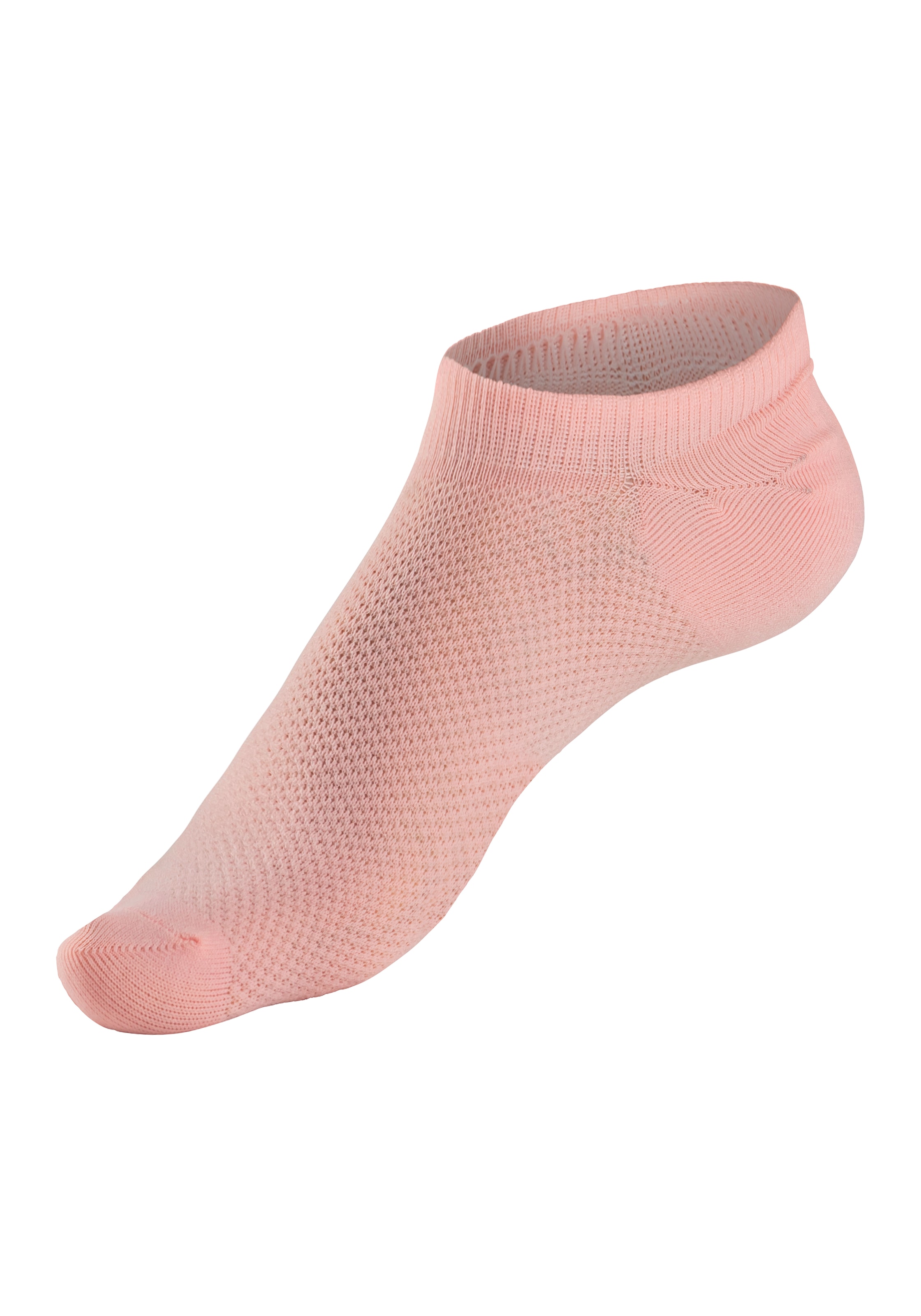 LASCANA ACTIVE Sneakersocken, (Packung, 7 Paar), mit Pikeestruktur
