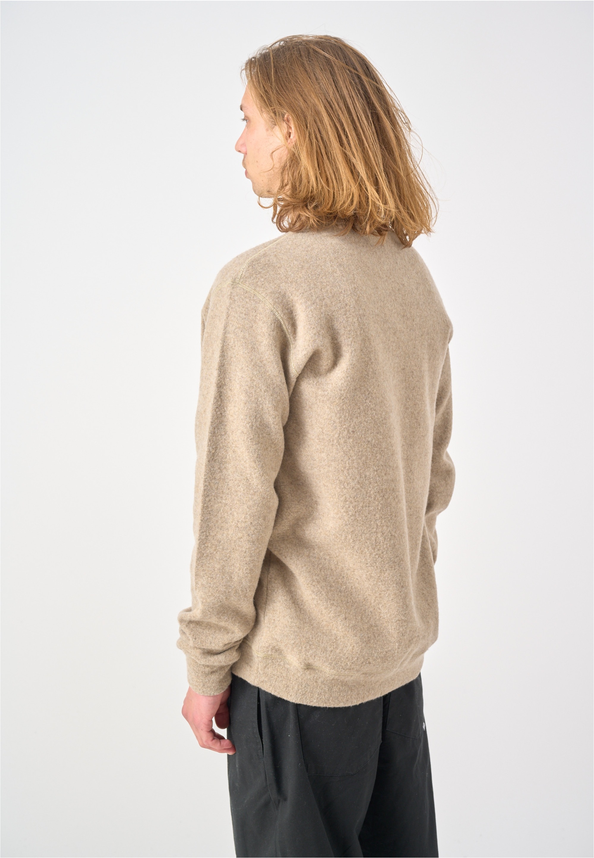 Cleptomanicx Noitch Sweatshirt Beige Size L 3