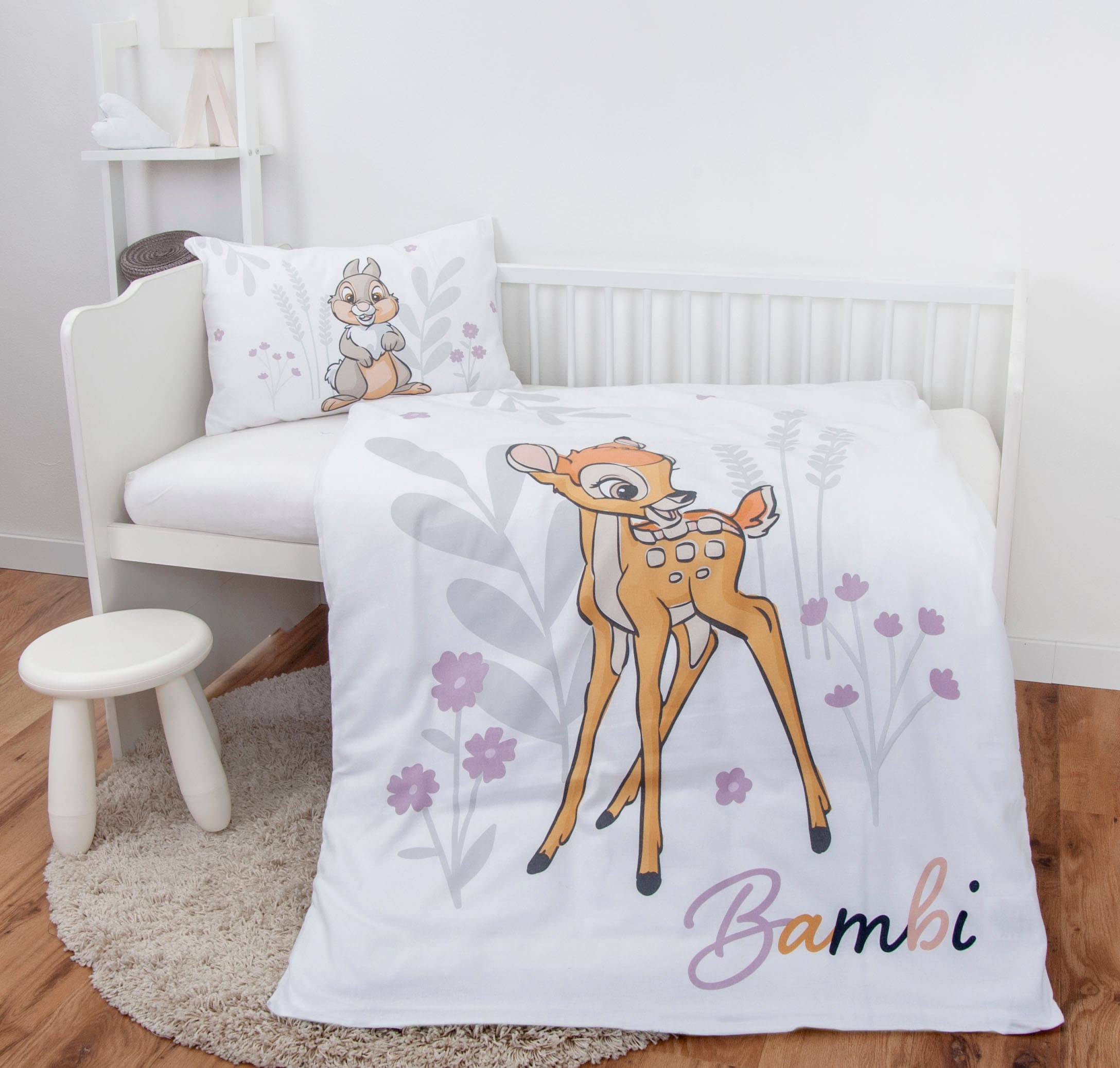 Disney Babybettwäsche »Disney´s Bambi«, mit liebevollem Motiv auf Rechnung  | BAUR